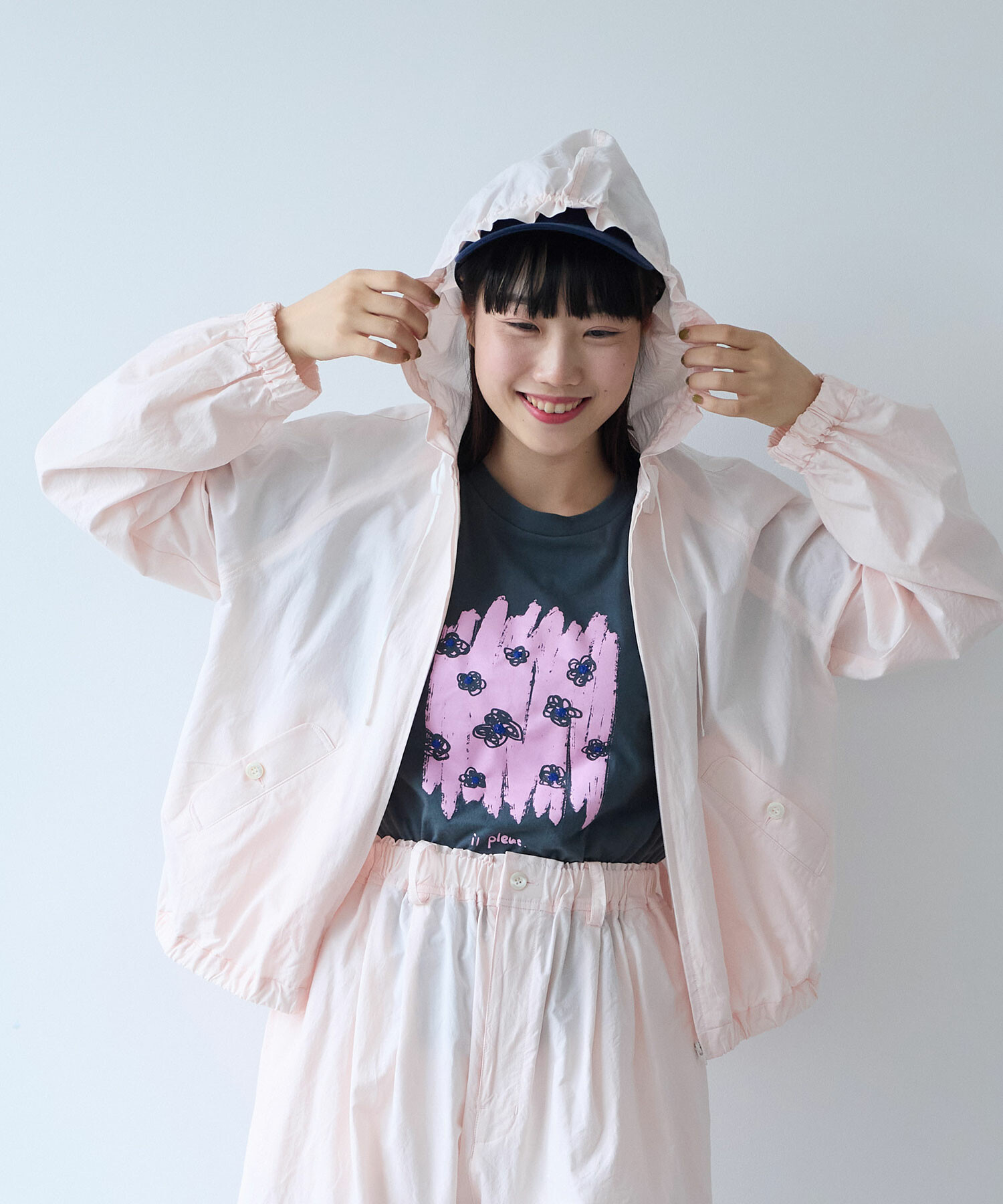 AMBIDEX Store ○ コットン / キュプラ 高密度ブロード hoodie