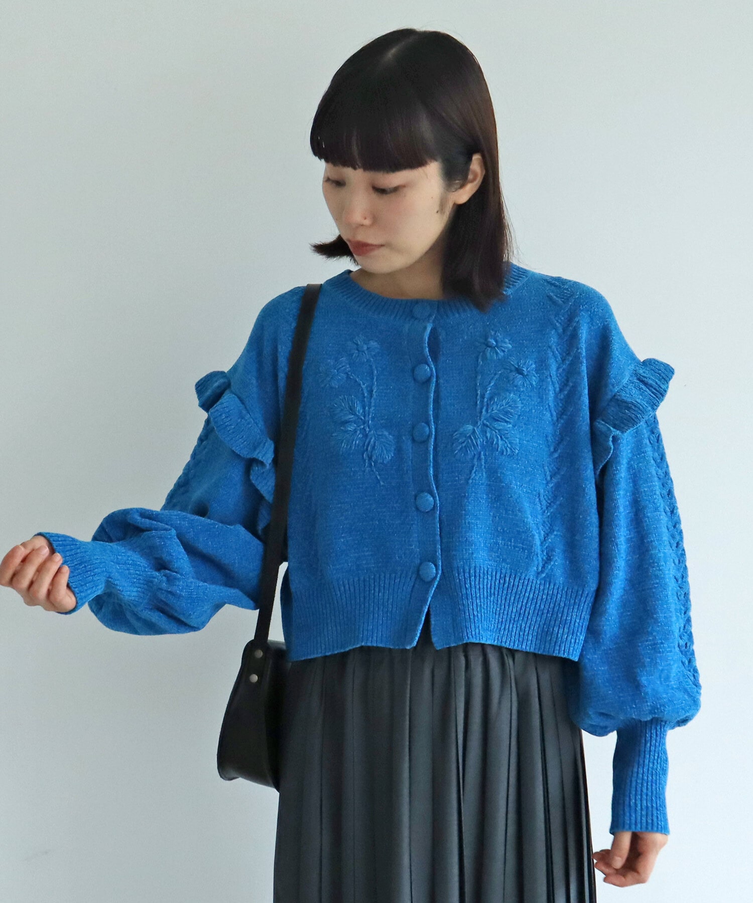 AMBIDEX Store ○mall sumire pripriカーディガン(F シロ): bulle de savon