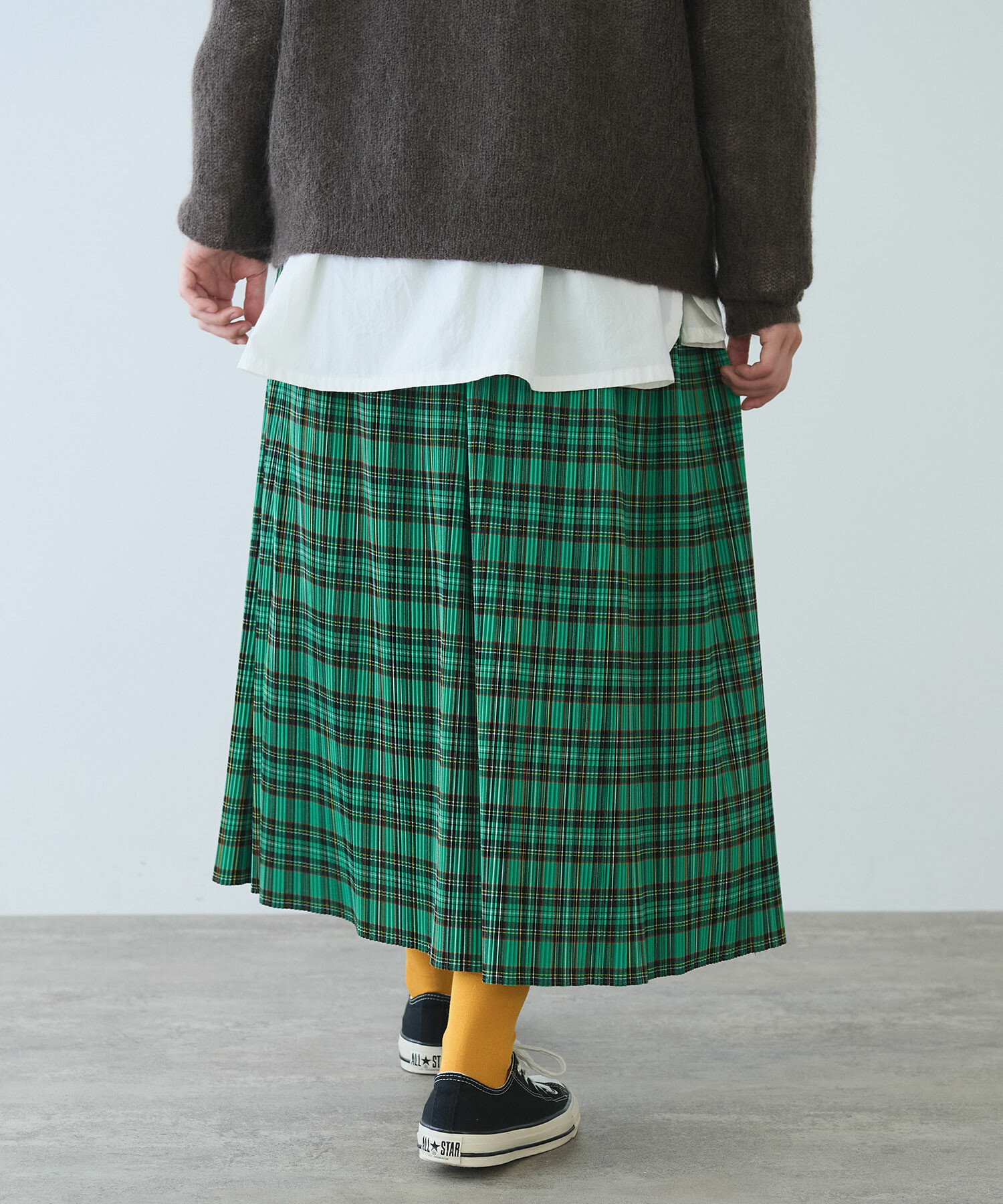 ビュルデサボン◎チェックプリーツスカート 0301SK001252S11.jpg