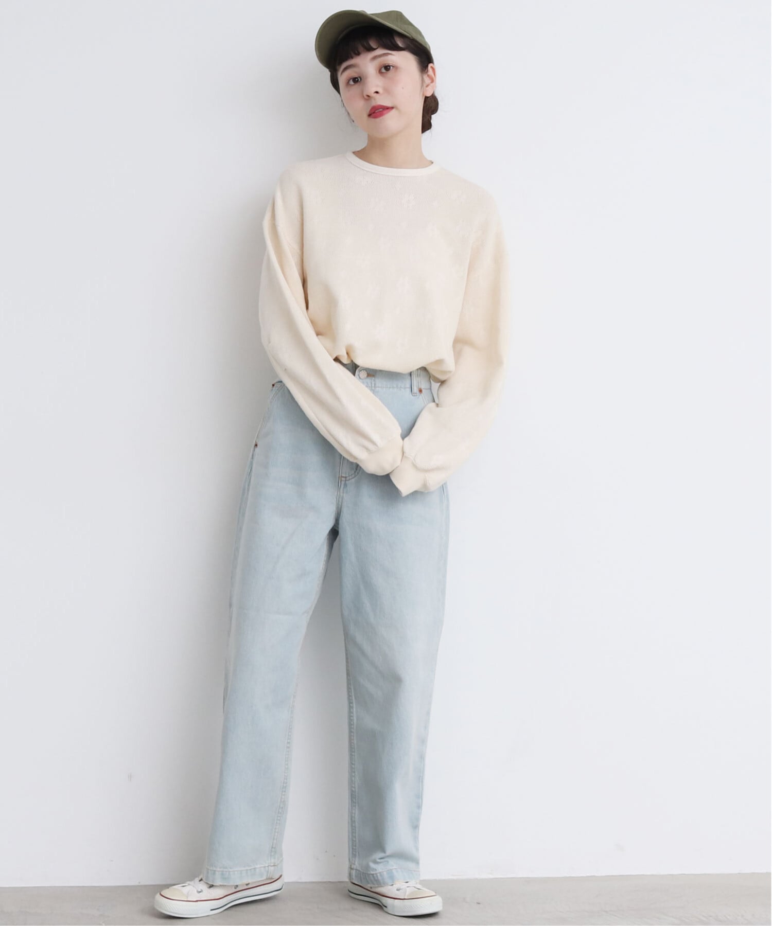 モデル 161cm size:S