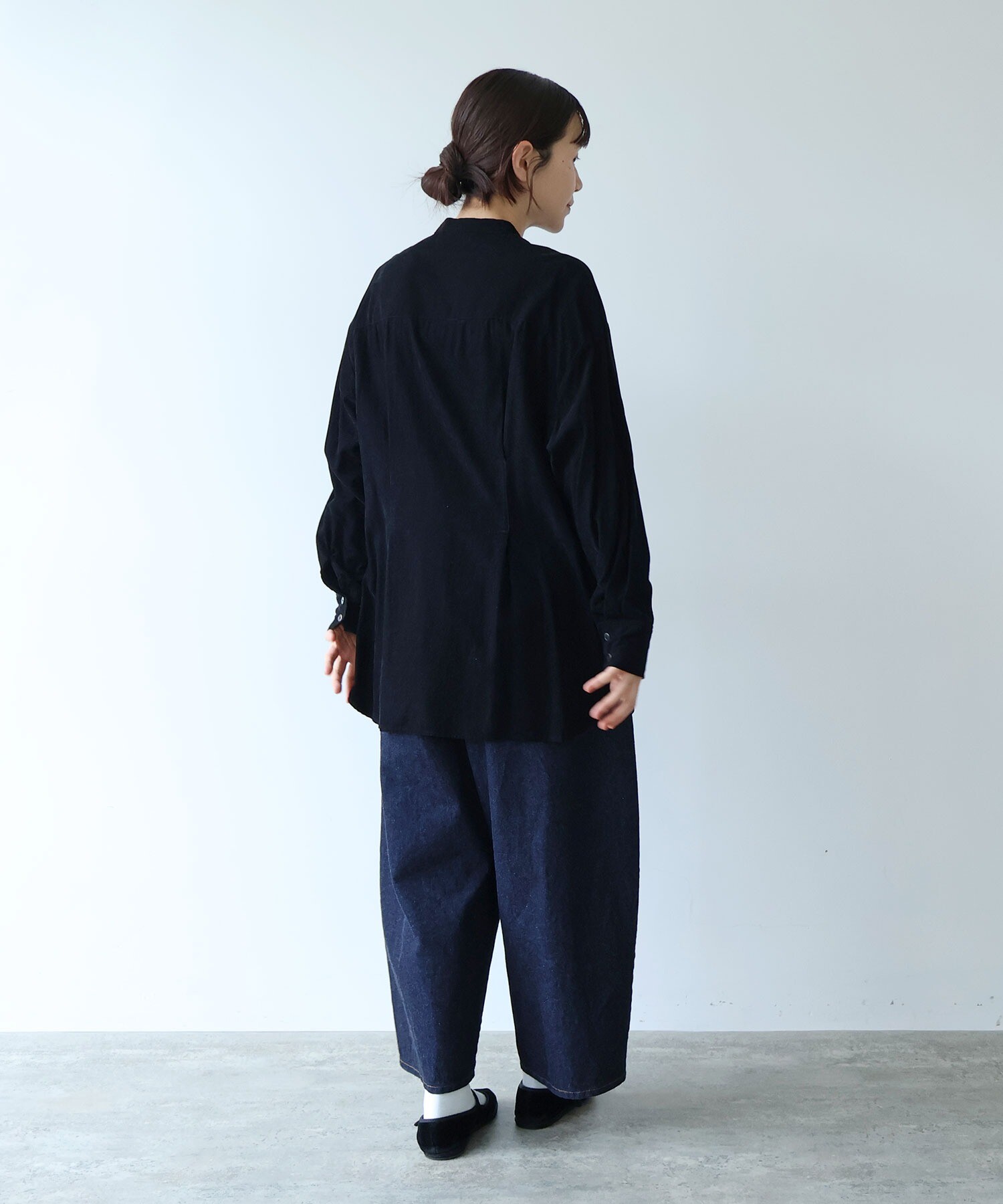 AMBIDEX Store ○シャンブレーコールタックシャツ(F サックス): yuni