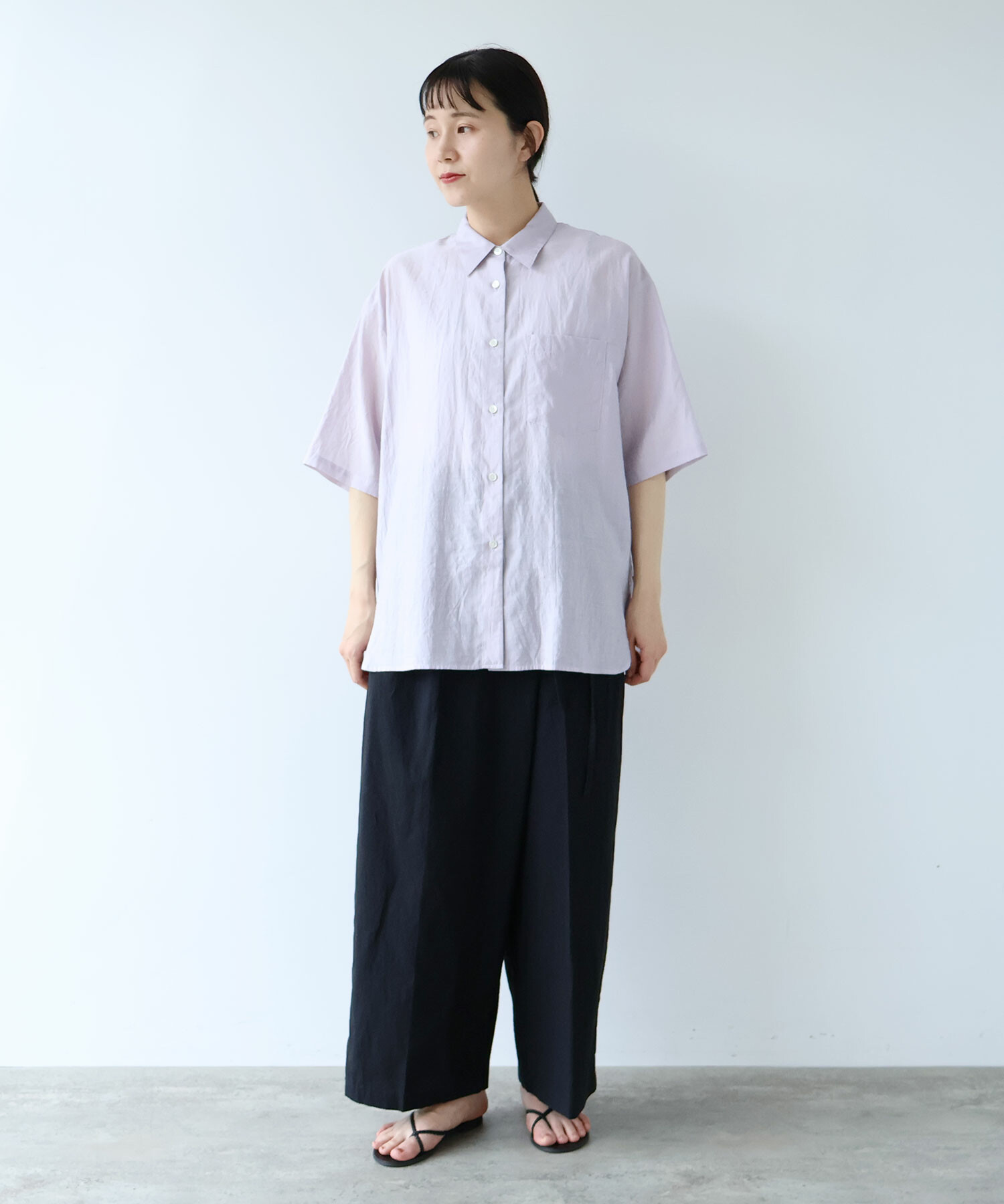 yuni●強撚フランス綾oversized ブラウス 楽天市場】【期間限定価格】2024SS ユニ yuni アンビデックス 強撚C