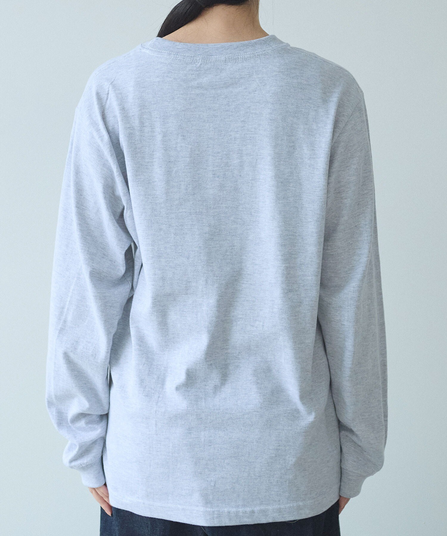 AMBIDEX Store ○Island villa embroidery long sleeves Tシャツ