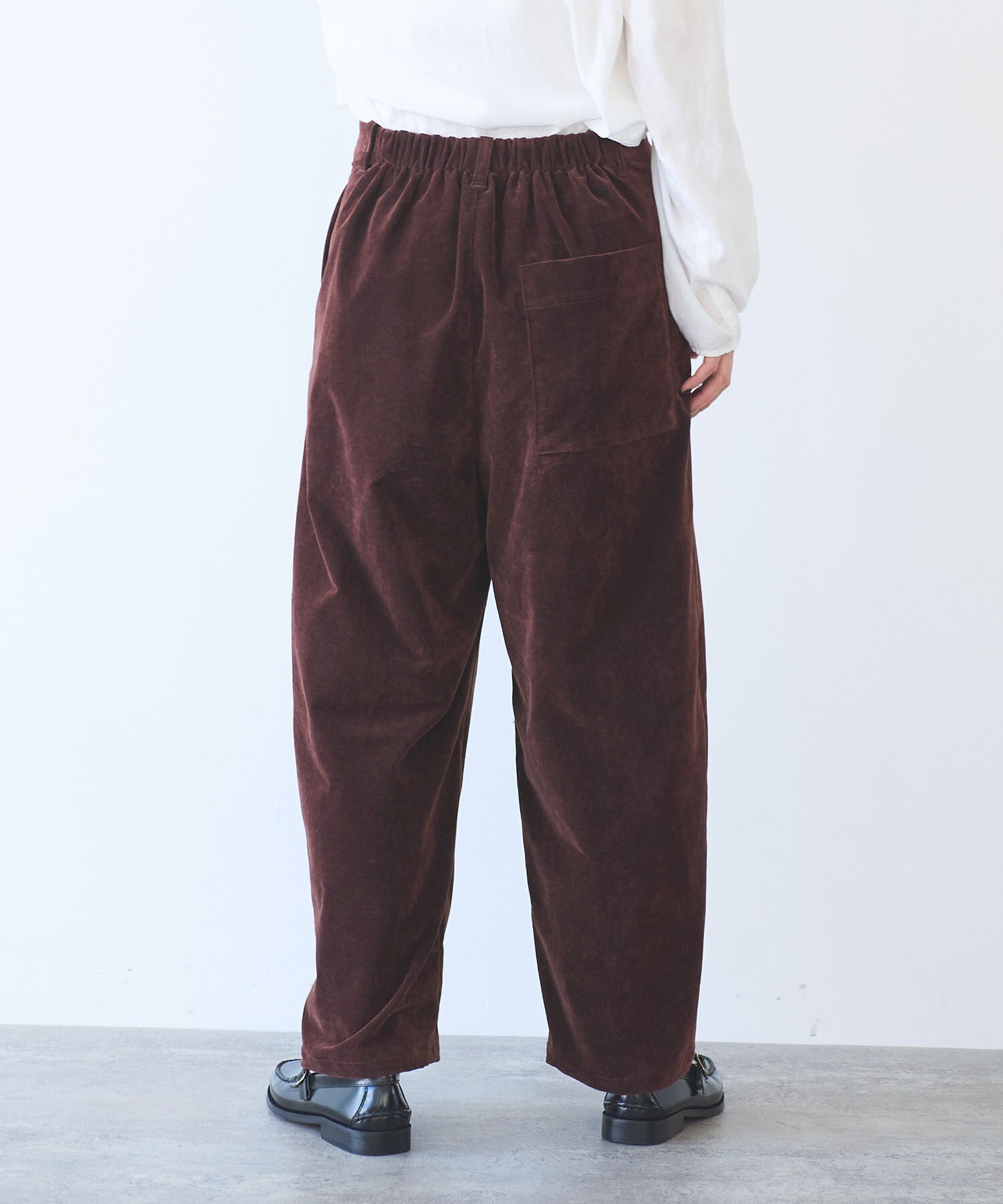 AMBIDEX イエロー ボリュームパンツ AMBIDEX Store △○8ozDENIM FRILL パンツ(F INDIGO): FLAT-cic