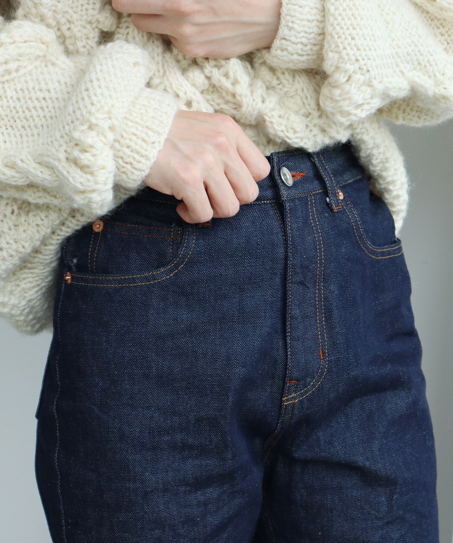 AMBIDEX Store 11oz ムラ糸denim 5ポケットパンツ(M コン): yuni