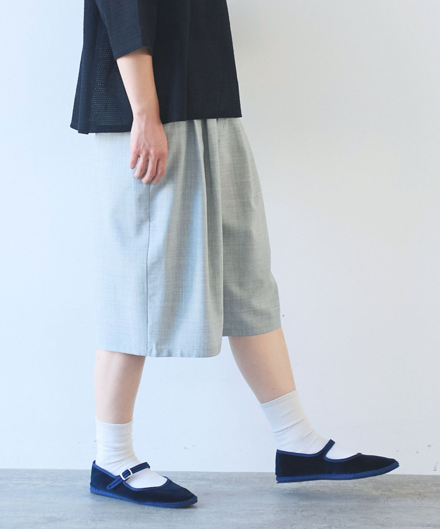 AMBIDEX Store ○ウォッシャブルサマーウール ハーフパンツ(F