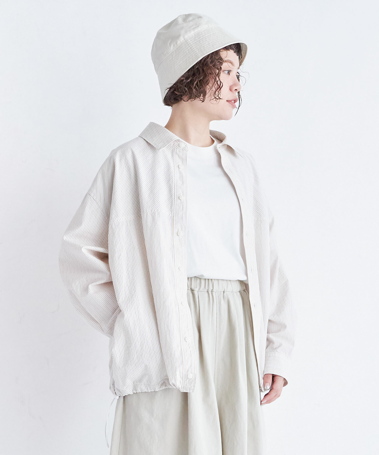 FreeZone シャツ チャック柄シャツブラウス メンズ レディース