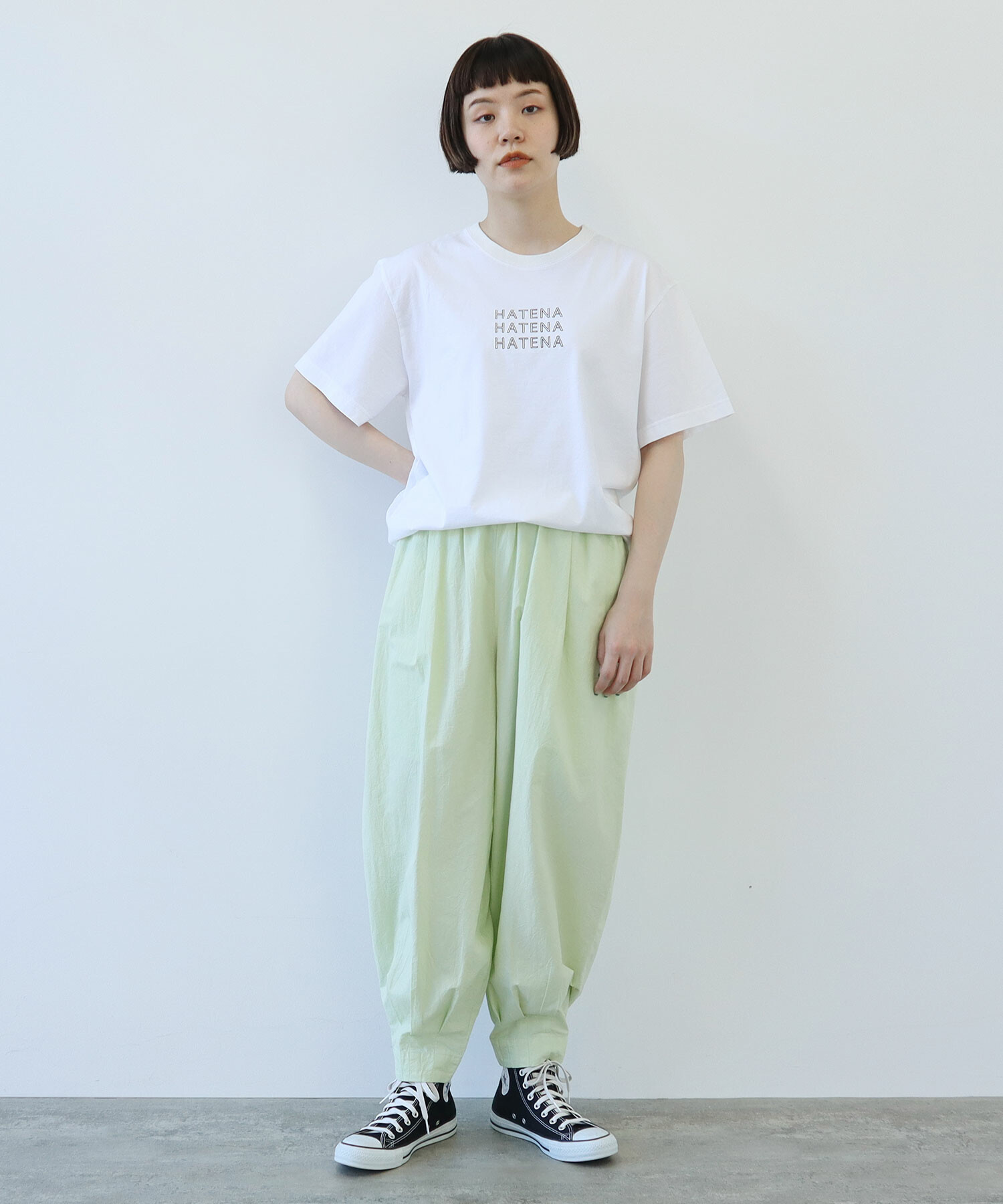 AMBIDEX Store HATENA×OKI KENICHI T-シャツ size1(F ホワイト): FLAT 