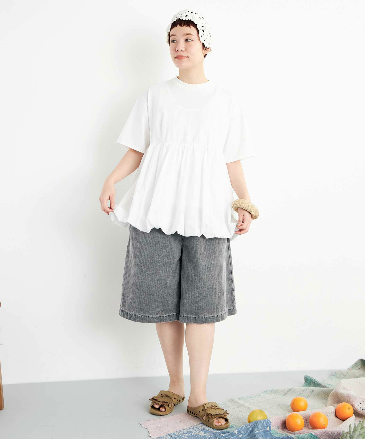 buoybuoy　へリンボン顔料 SHORT パンツ buoybuoy へリンボン顔料 SHORT パンツ - メルカリ
