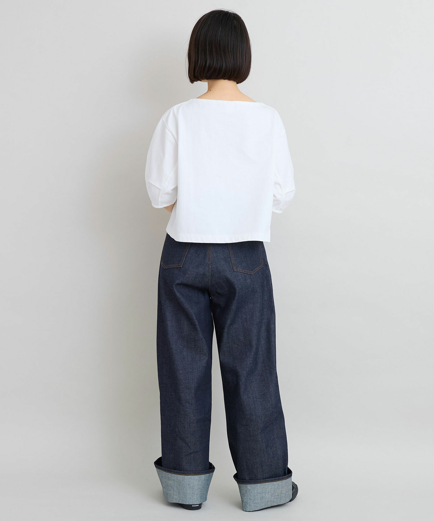 AMBIDEX Store △ローデニム ルーズ パンツ(S コン): iki