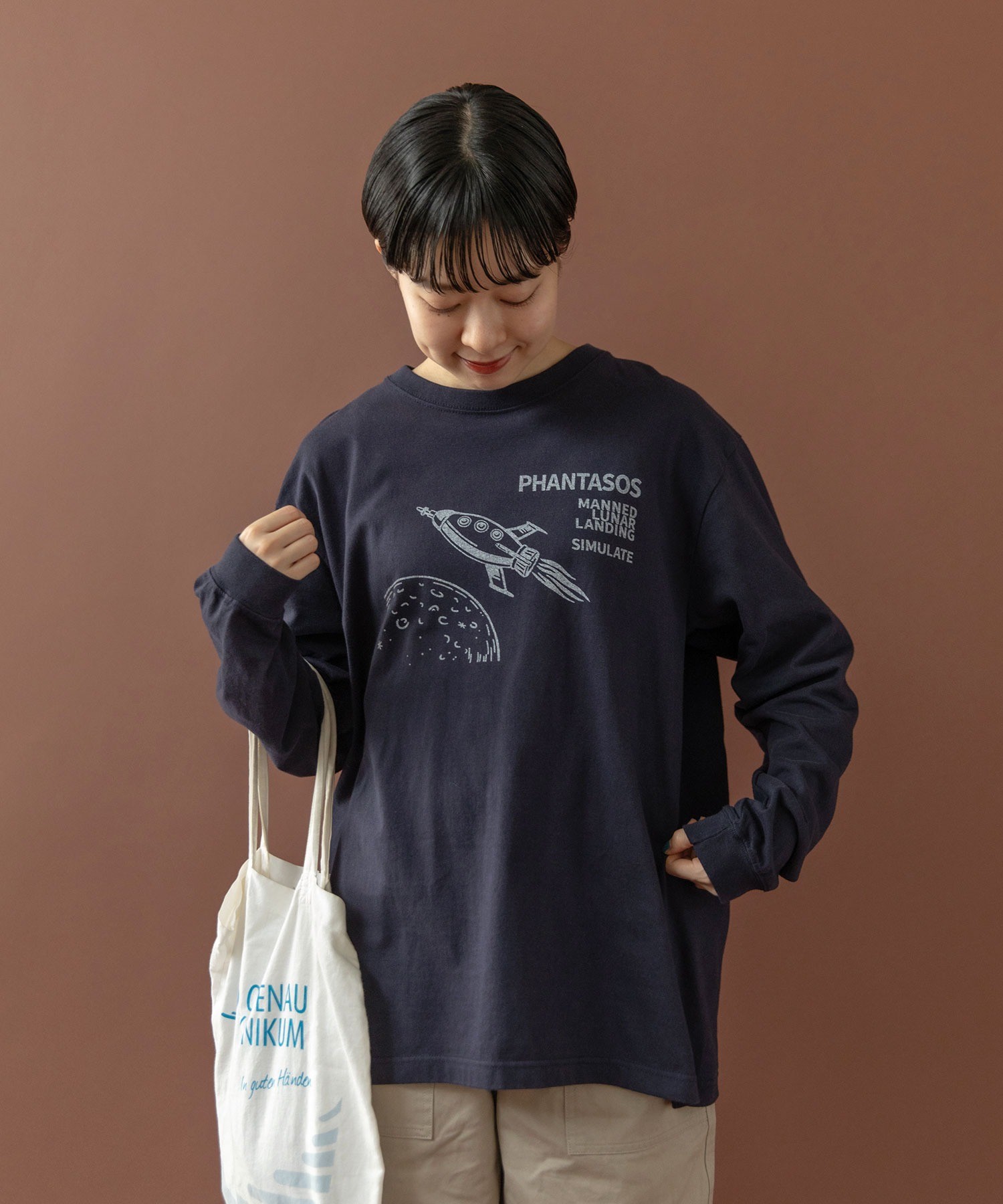 tシャツ space program プリントロンT レディース AMBIDEX Store 【予約販売】○space program プリントロンT(F