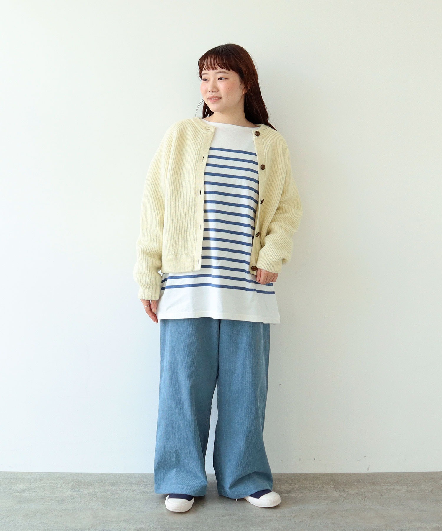 AMBIDEX Store ○【30周年特別アイテム】BRITISH WOOL 片畦ニット