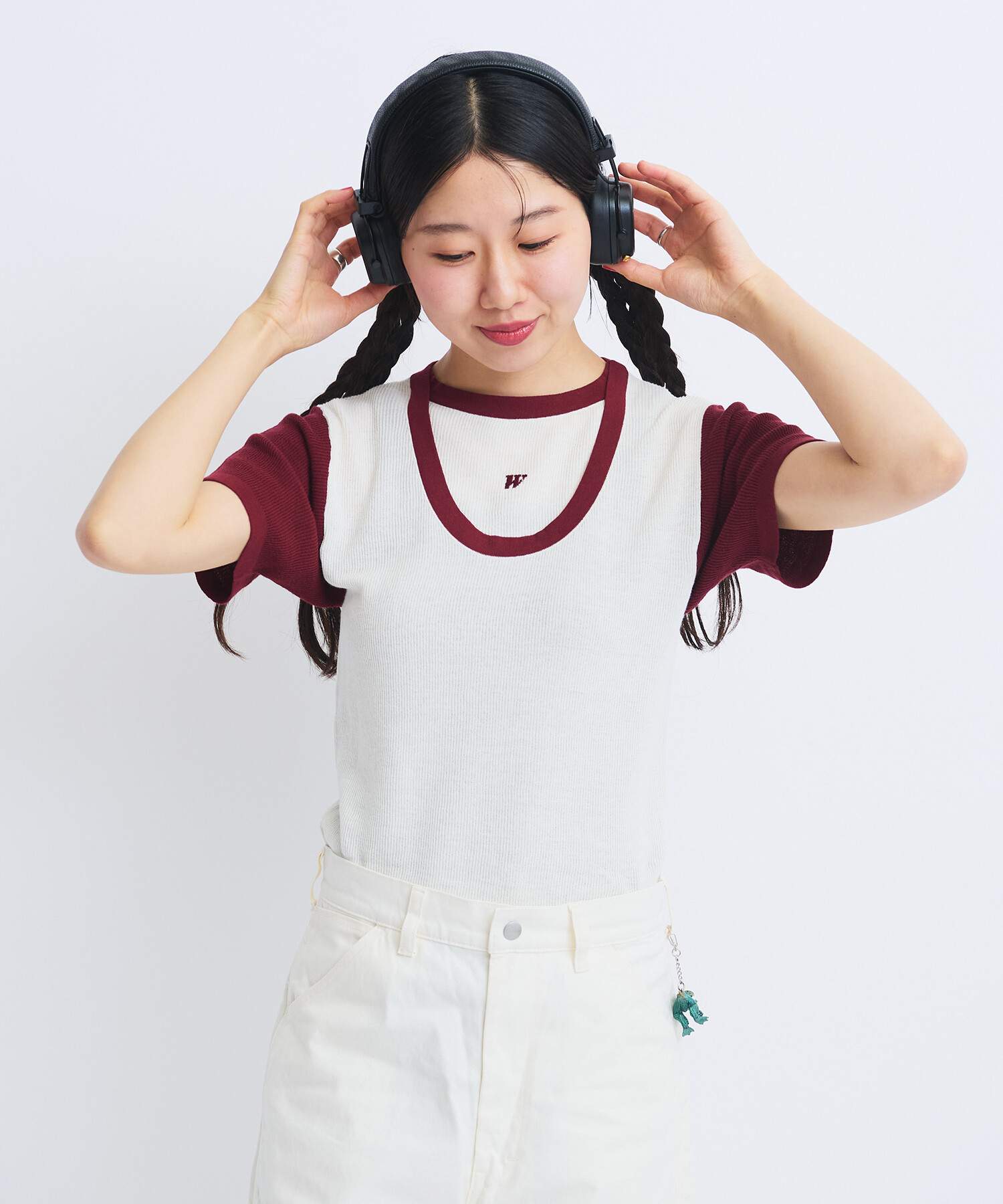 AMBIDEX Store 【予約販売】〇LIB LAYERED コンパクトTシャツ(F