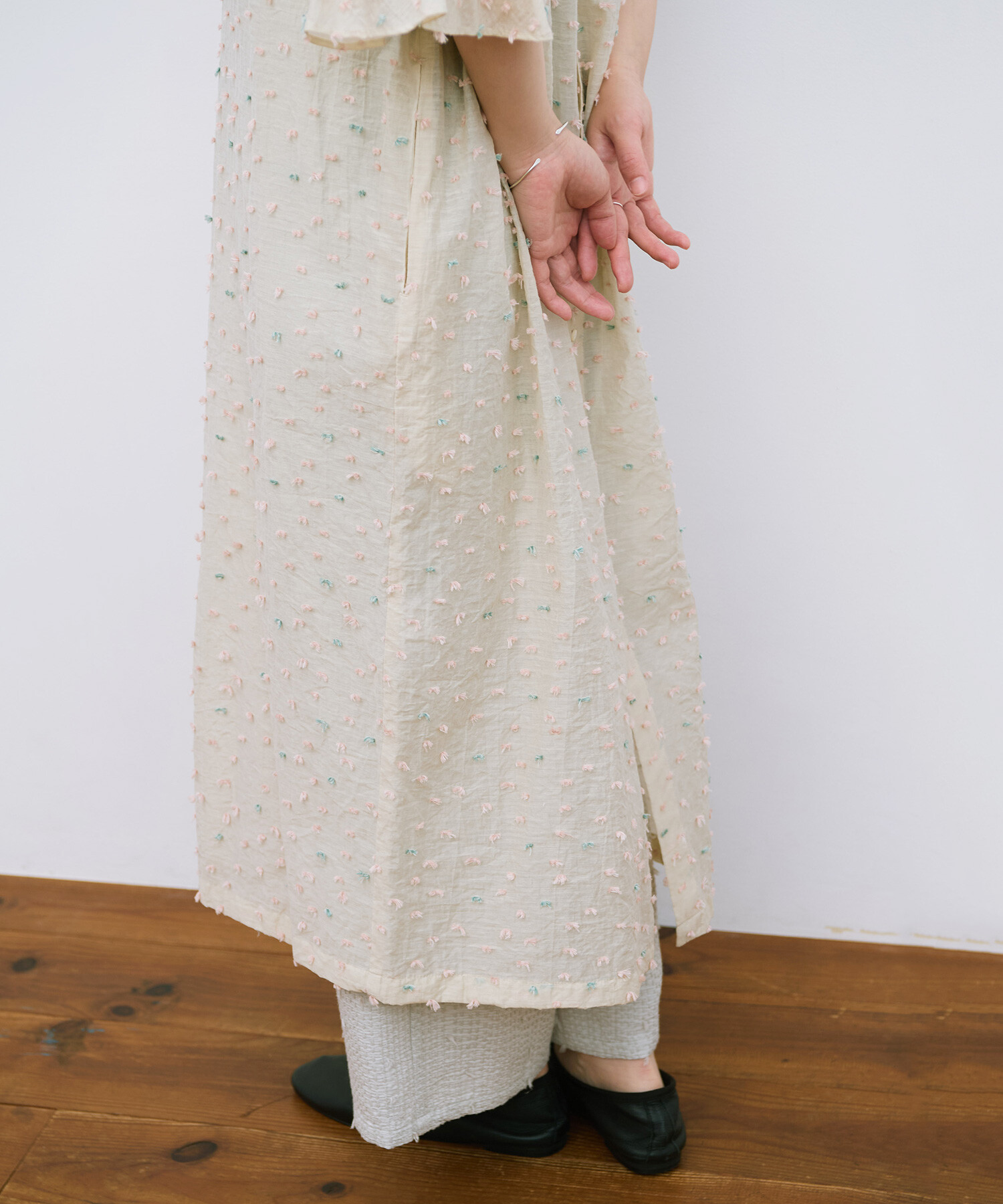 AMBIDEX Store 〇花吹雪' jacquard フリルワンピース(F