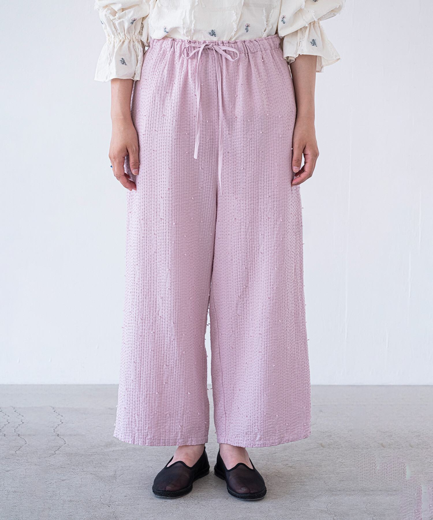 Hathi m リバティパンツ　ピンク Hathi m リバティパンツ ピンク - メルカリ