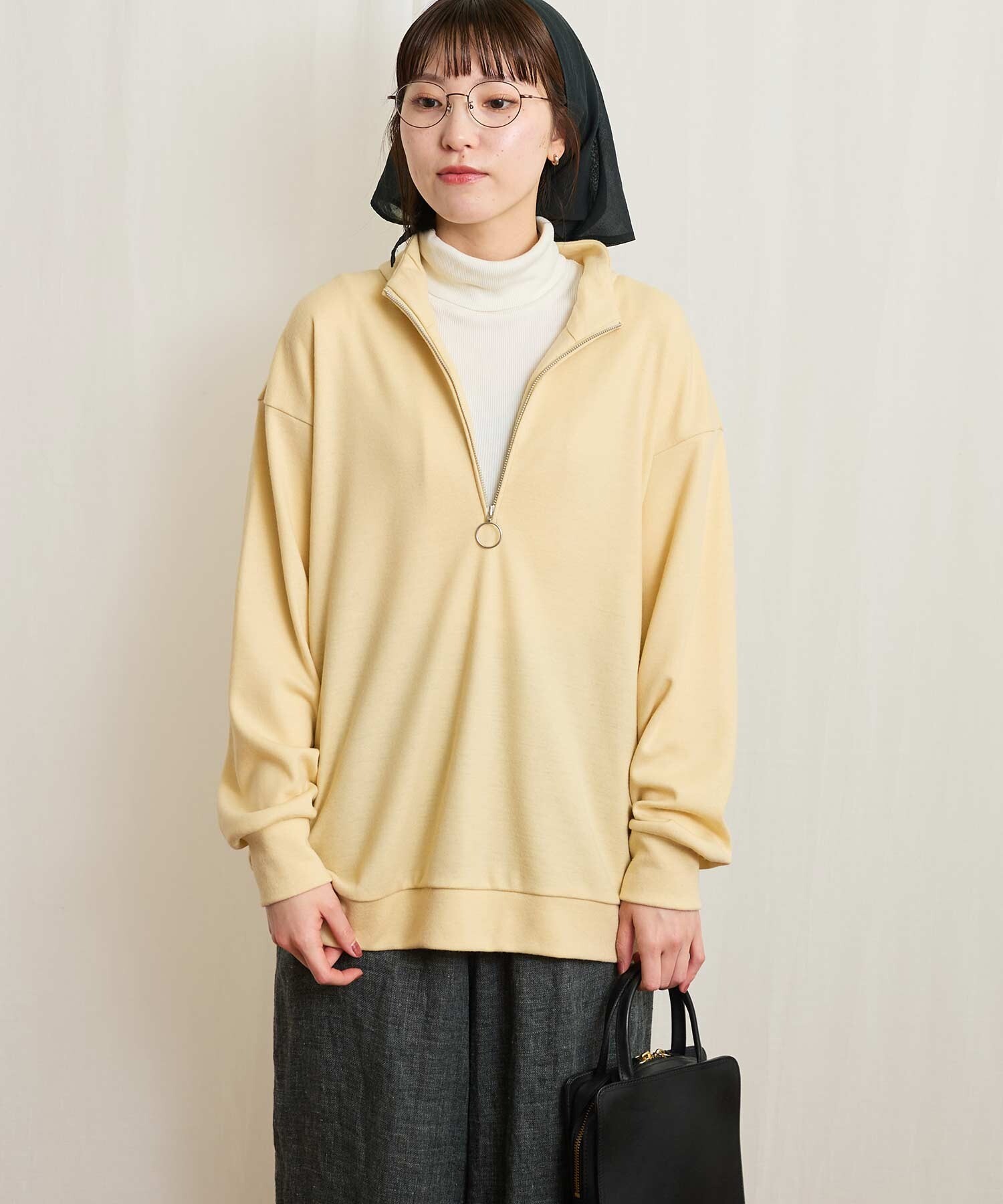 AMBIDEX Store ○HALF zip pullover (F コン): l'atelier du savon