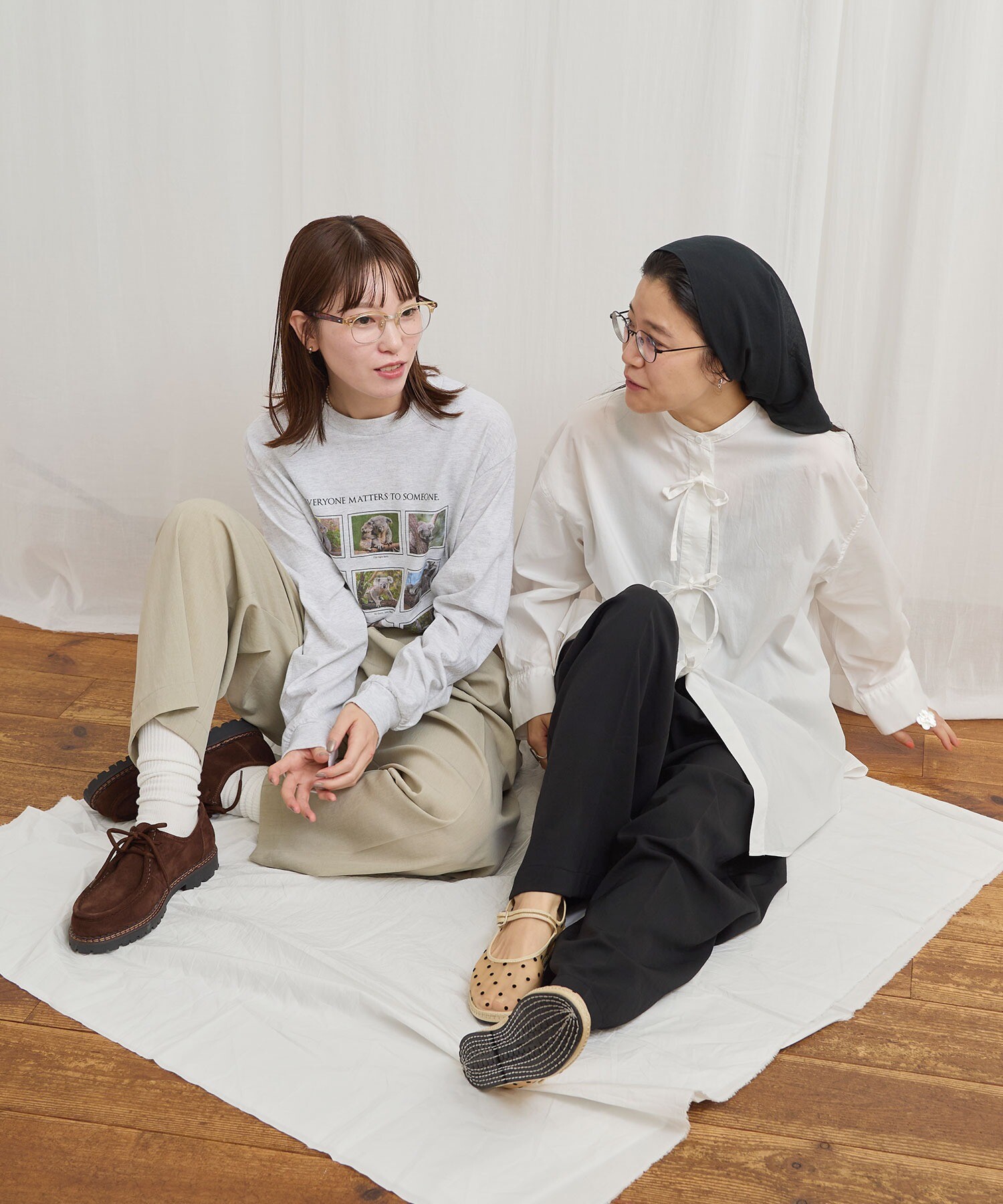 フィグロンドン15 　Tシャツ fig London - fig London 羊牧場Tシャツ グレーの通販 by freamarket