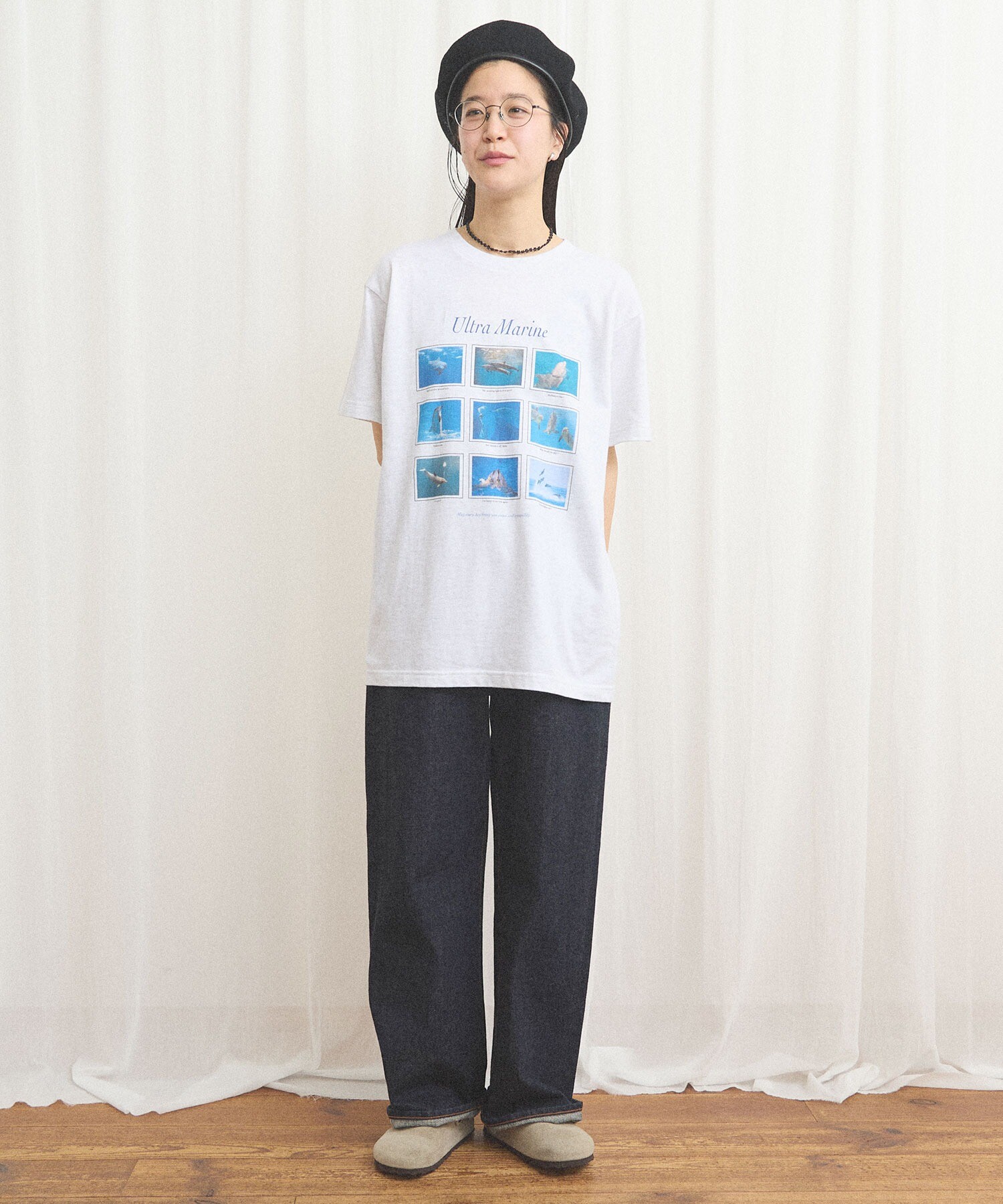 AMBIDEX Store 〇Ultra Marine Tshirt(F アッシュグレー): l'atelier