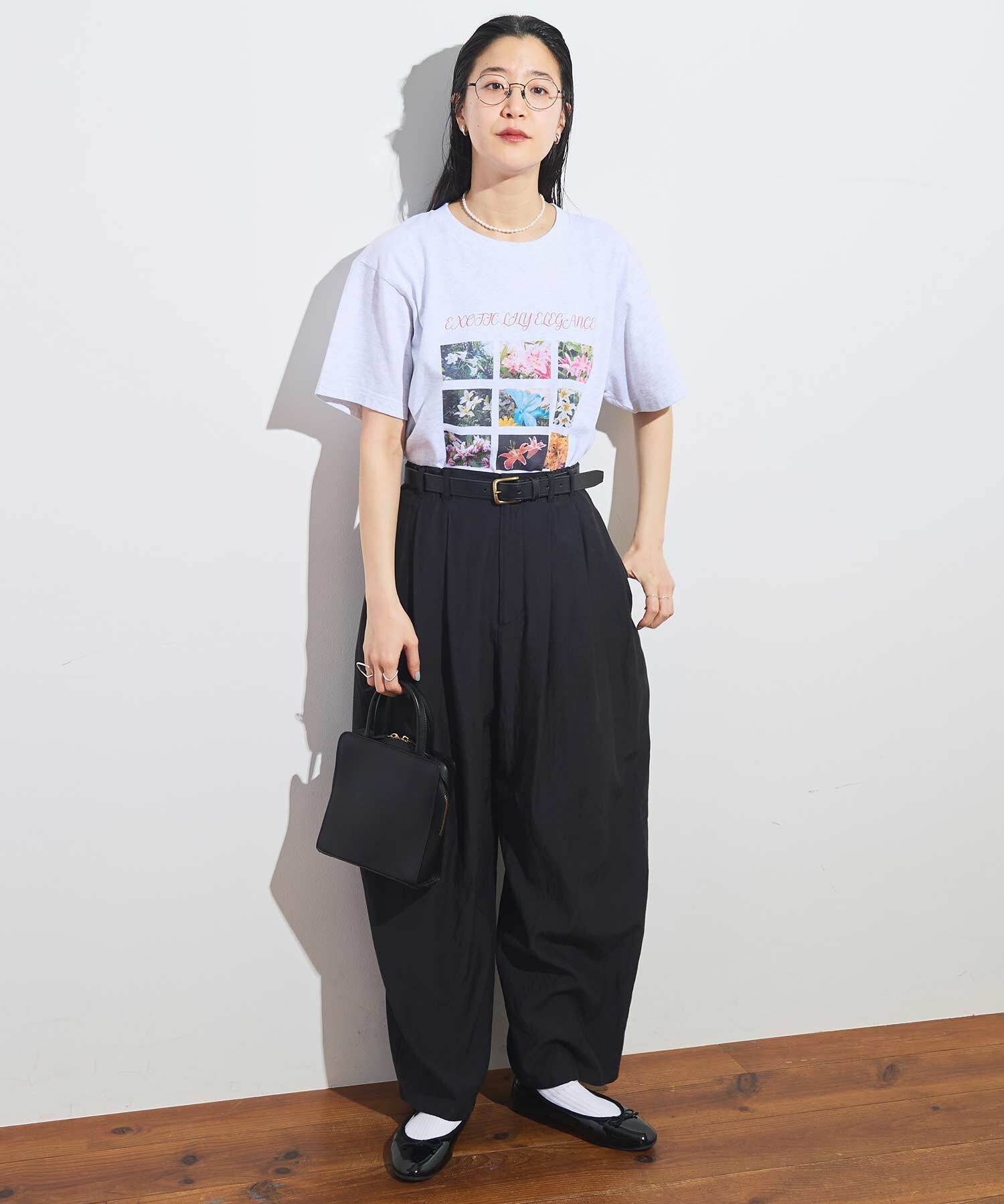 AMBIDEX Store 〇CottonCupra twill pants (F クロ): l'atelier