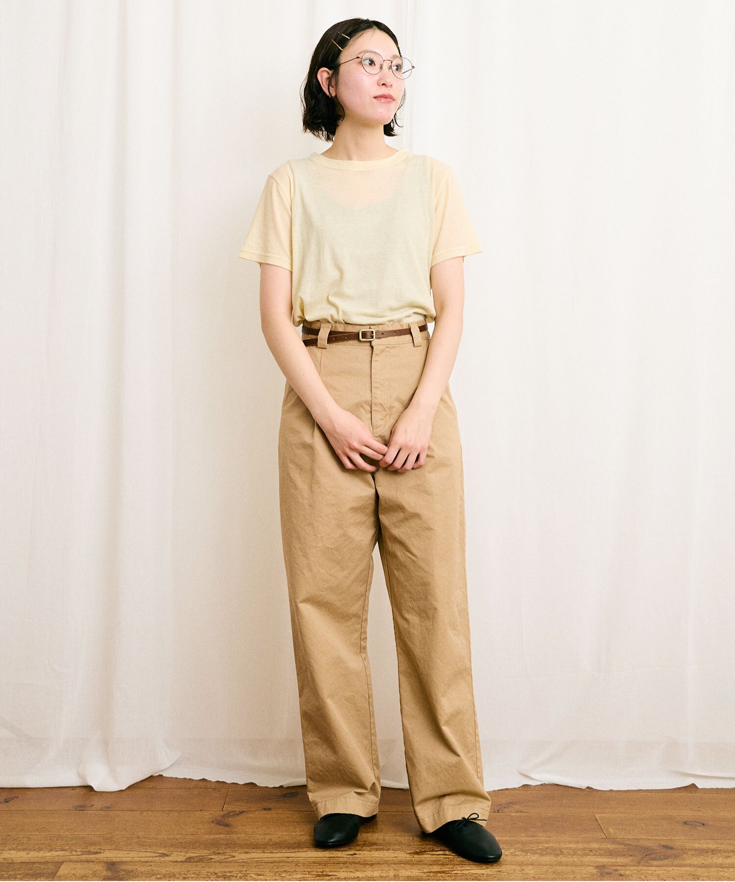AMBIDEX Store 【予約販売】〇CHINO pants(F キナリ): l'atelier