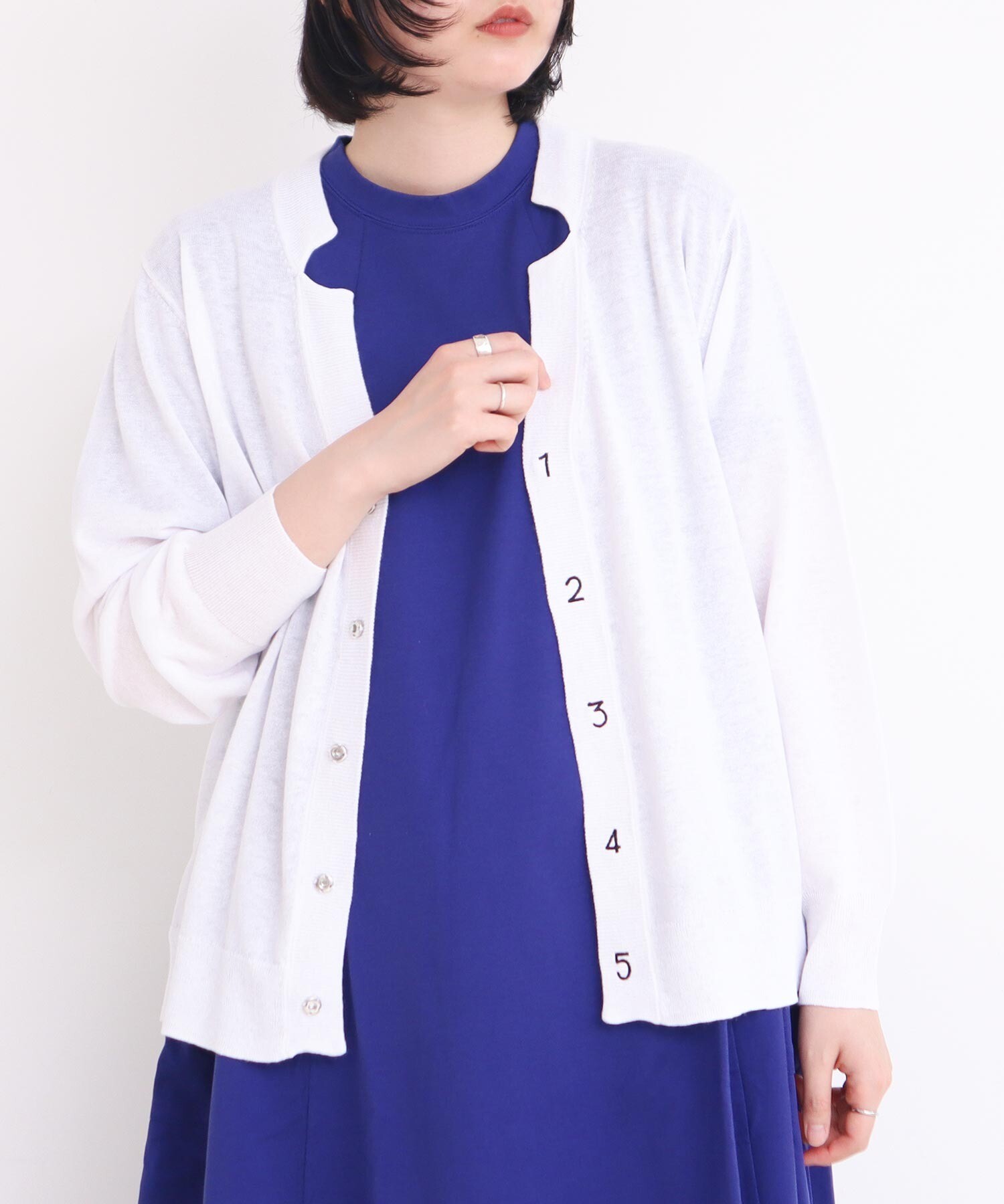 ハンドニットカーディガン【WCJ-NA-001LBU】 | WCJ OFFICIAL WEB