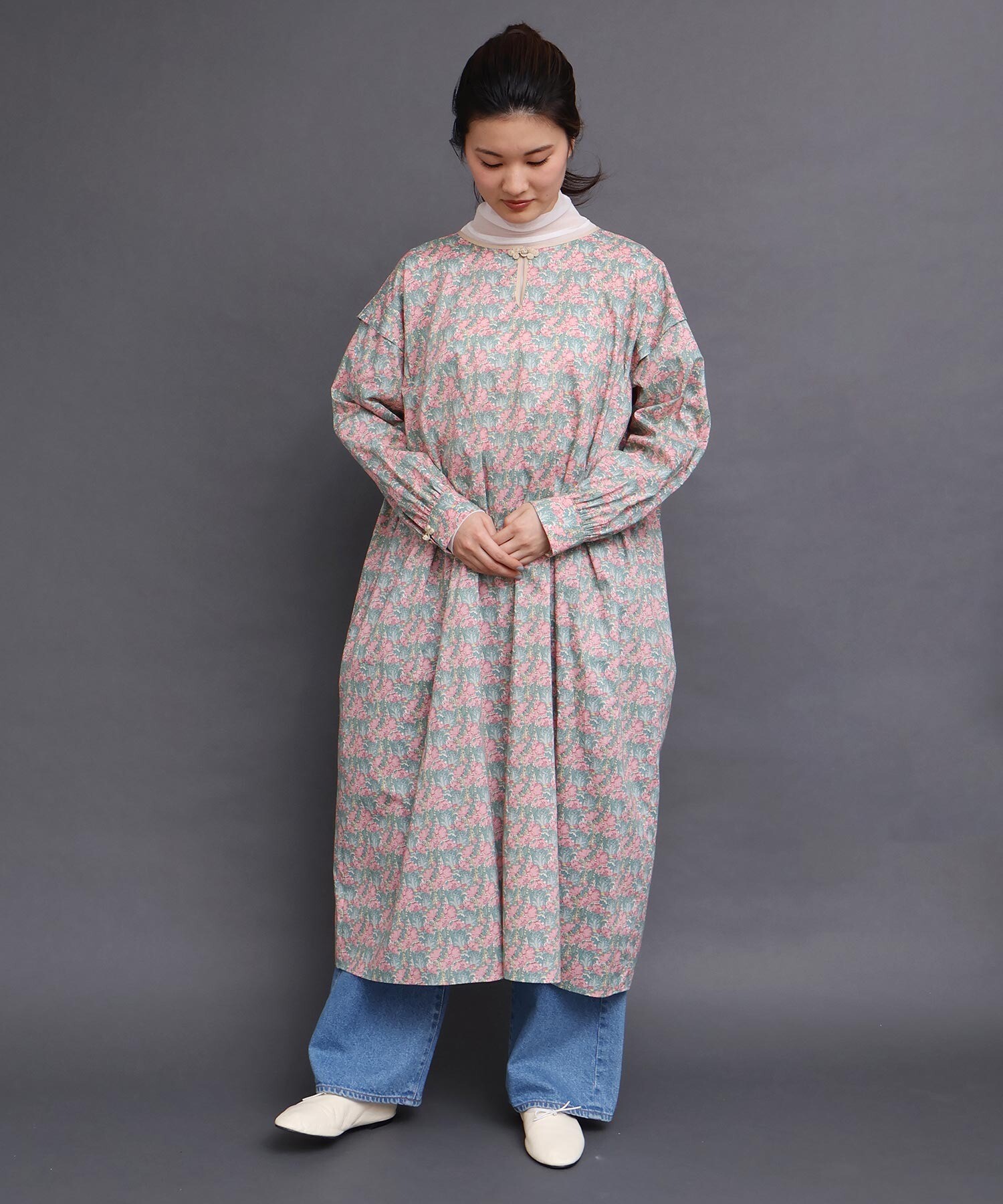 AMBIDEX Store Liberty over china ドレス(F オレンジ): l'atelier du