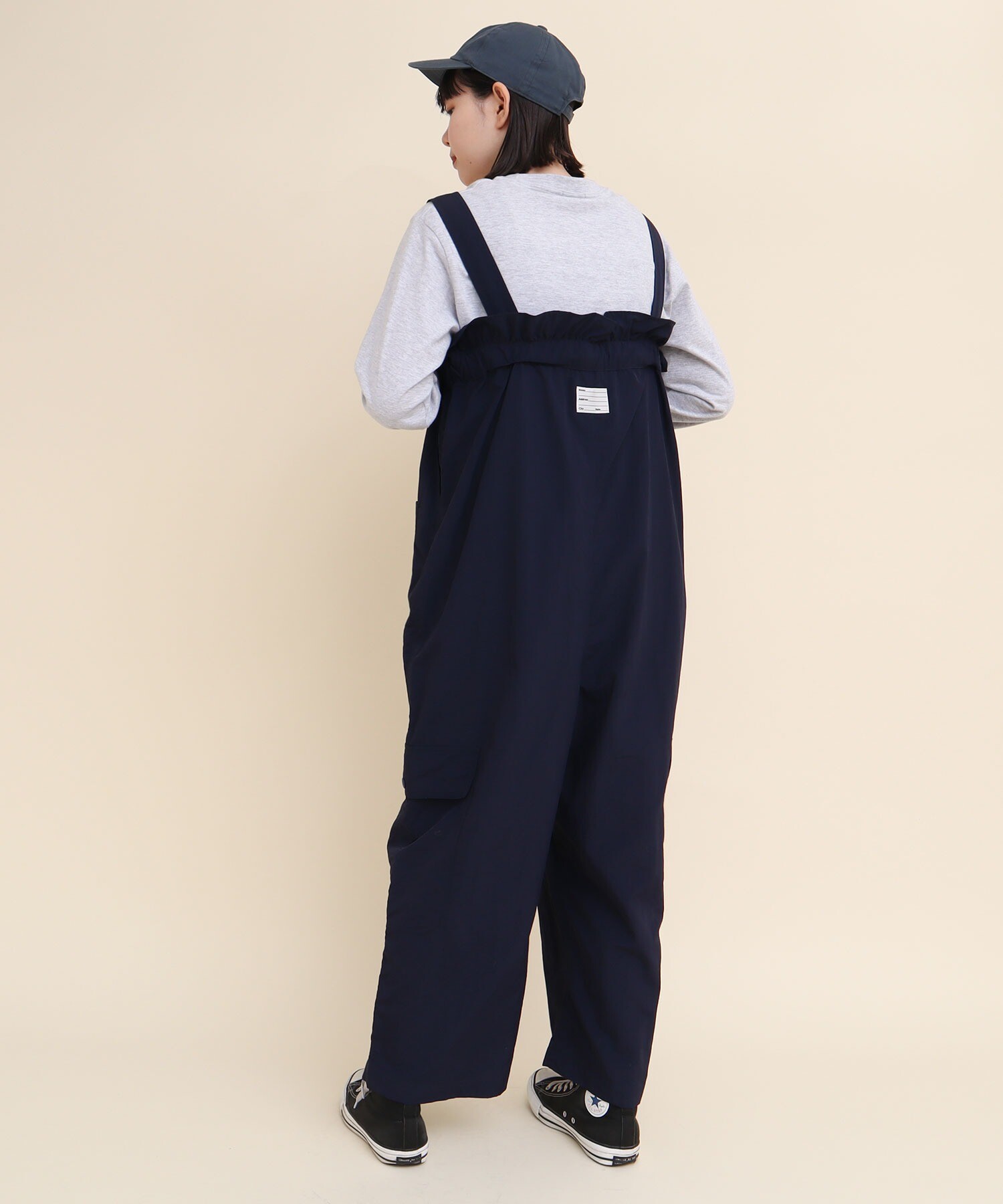 AMBIDEX Store ○NYLON pocket overall(F ベージュ): l'atelier du savon