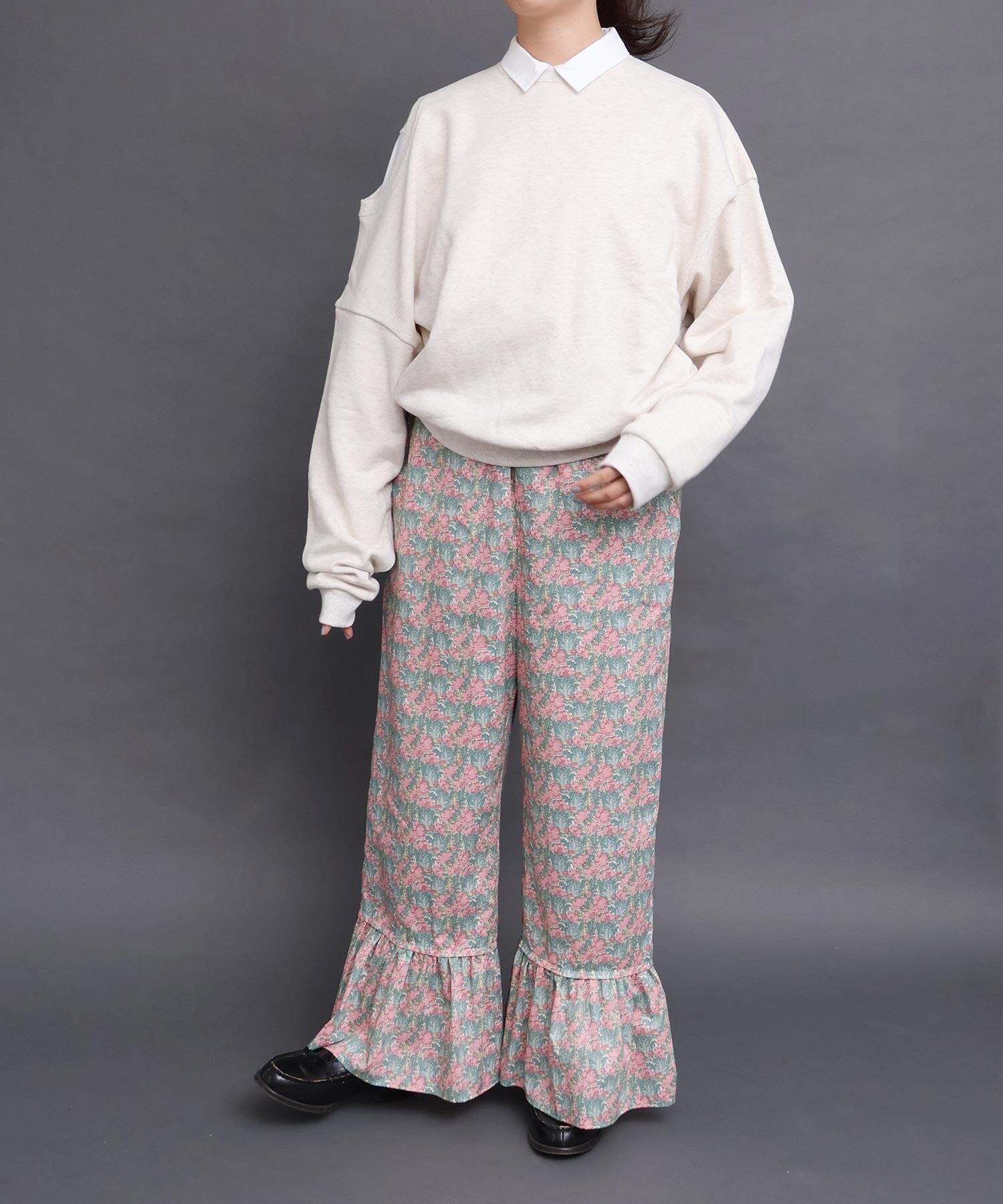 AMBIDEX Store Liberty frill パンツ(F オレンジ): l'atelier du savon