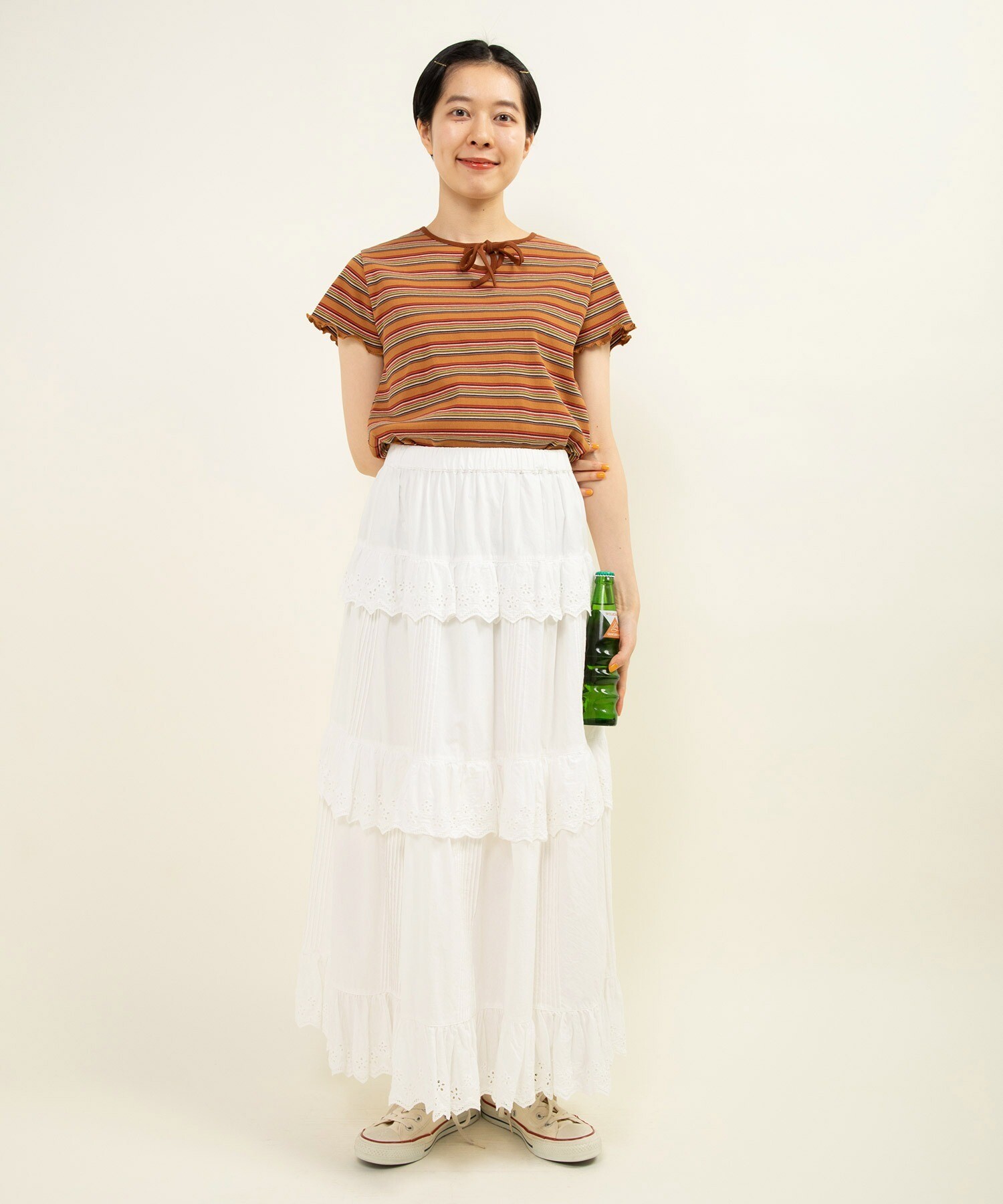 モデル:身長158cm