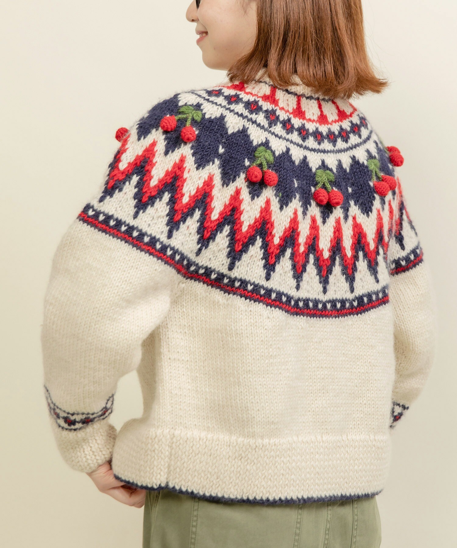 アトリエGG SNOOD (superkidmohair) S SYG JQ LOGO BORDER MOCK｜MEN'S - 【公式】SY32 by SWEET YEARS