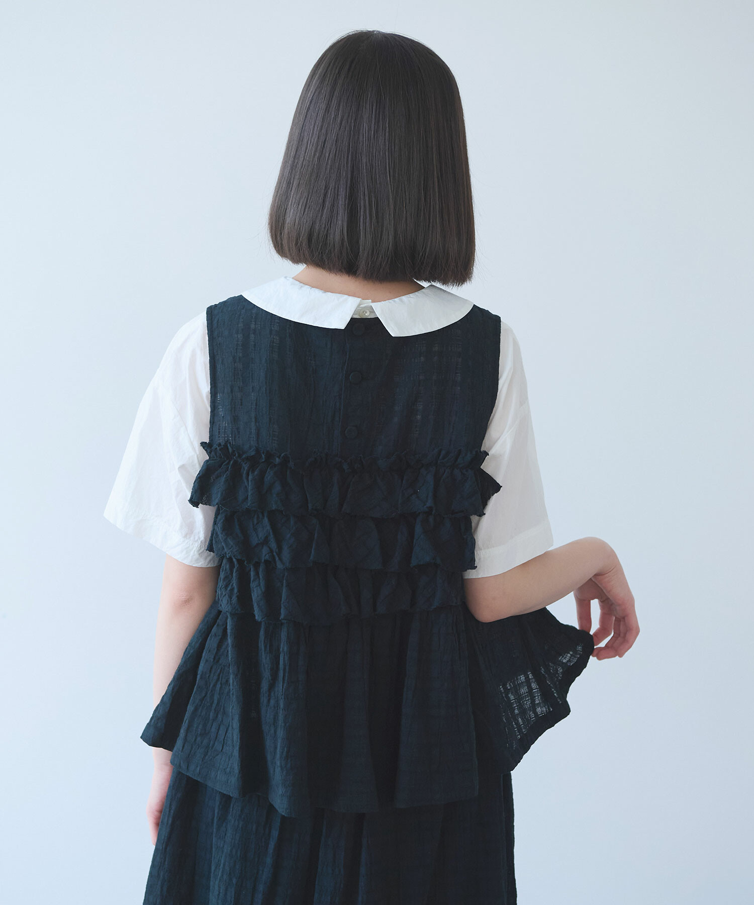 AMBIDEX Store 【予約販売】○ レノクロス frill ベスト(F シロ