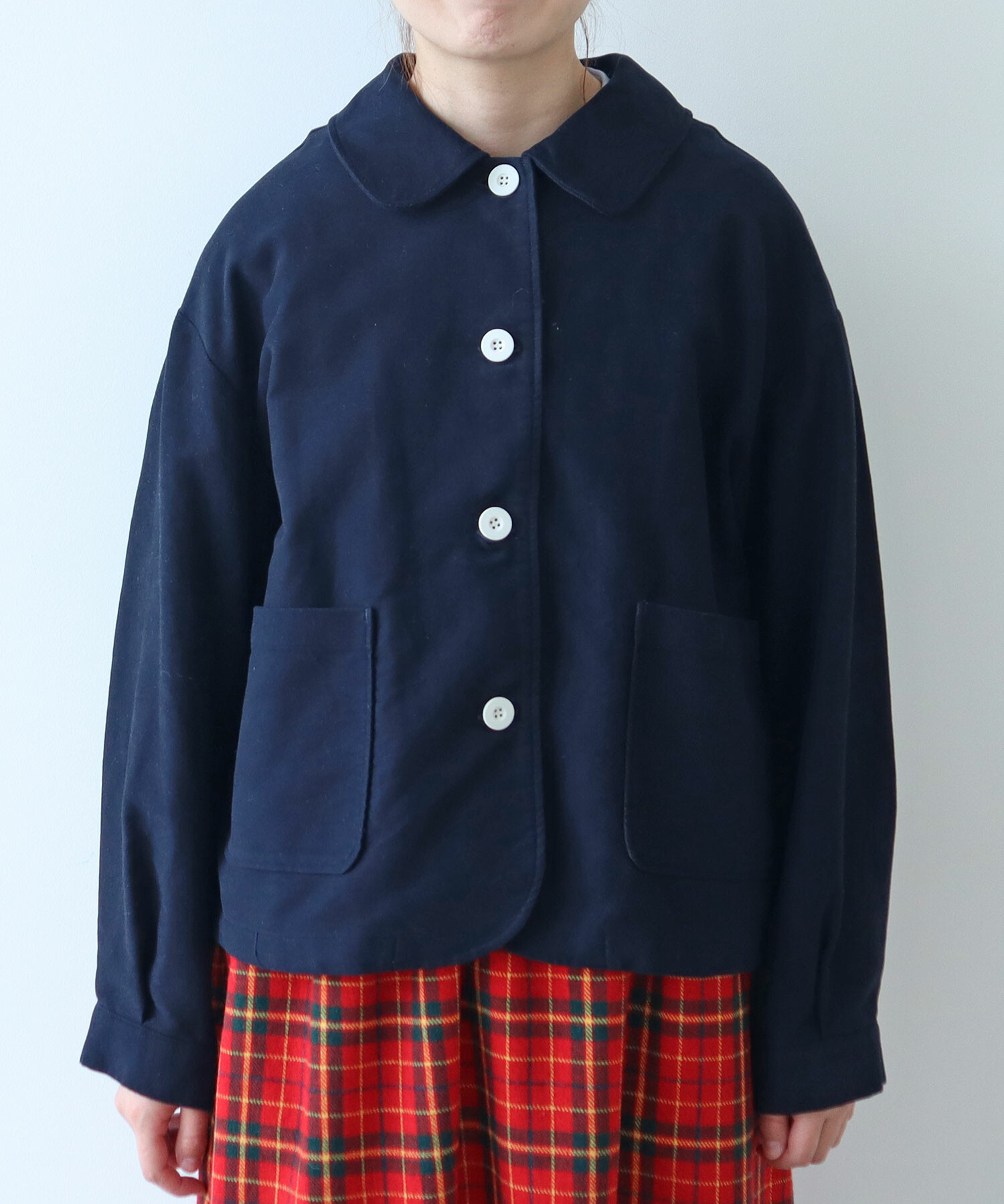 90〜00's クリストフルメール モールスキンブルゾン size3 フランス製 90〜00's クリストフルメール モールスキンブルゾン size3