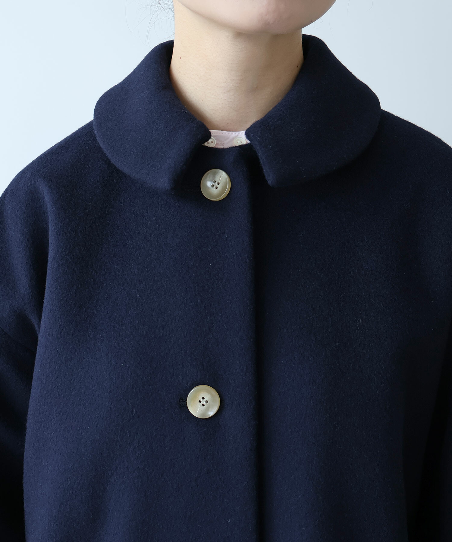 AMBIDEX Store △○ super100 ビーバー ステンカラーコート(F コン