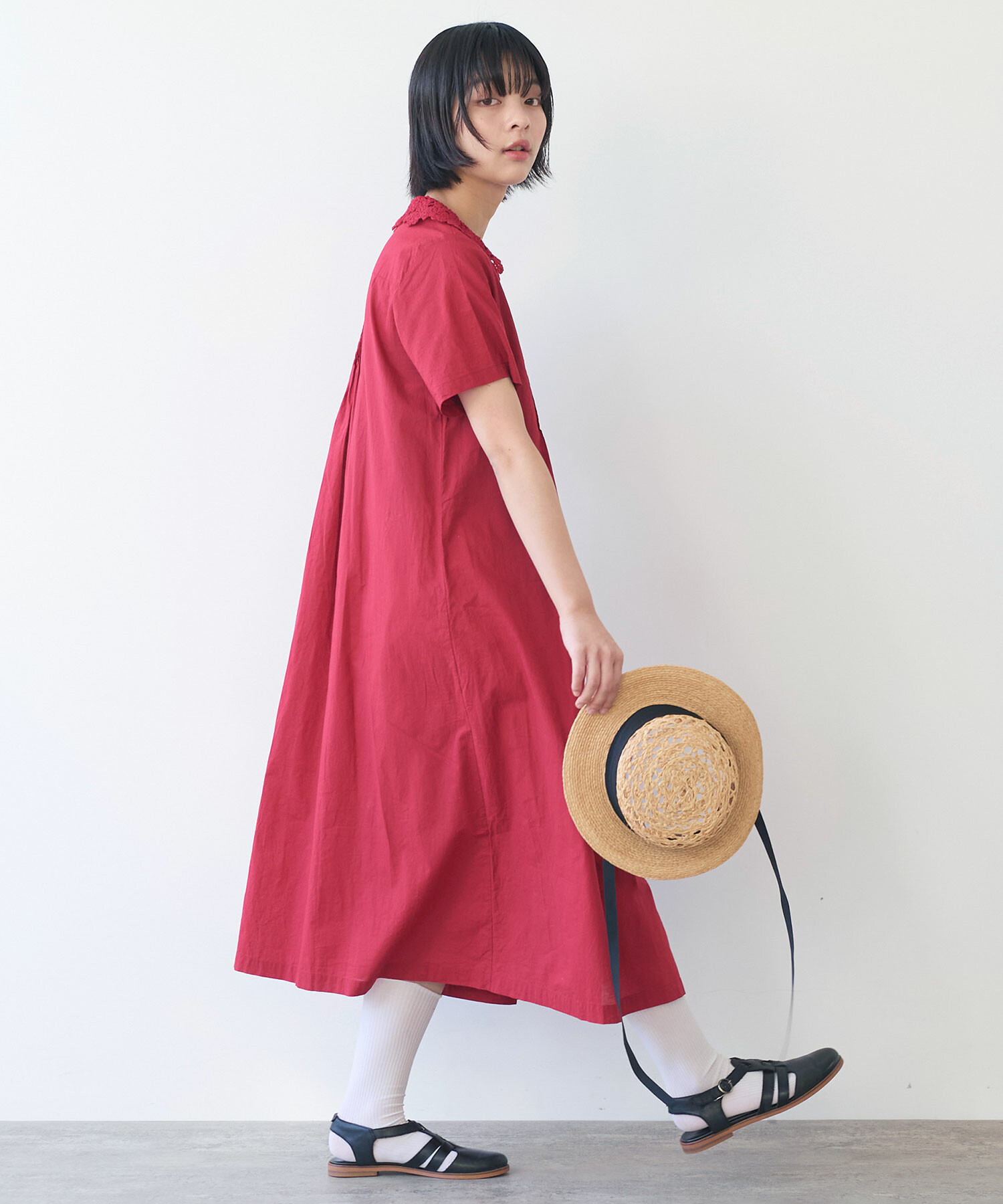 Apolina アポリナ　刺繍入りワンピース 120.130 7-9Y Apolina アポリナ 刺繍入りワンピース 120.130 7-9Y apolina