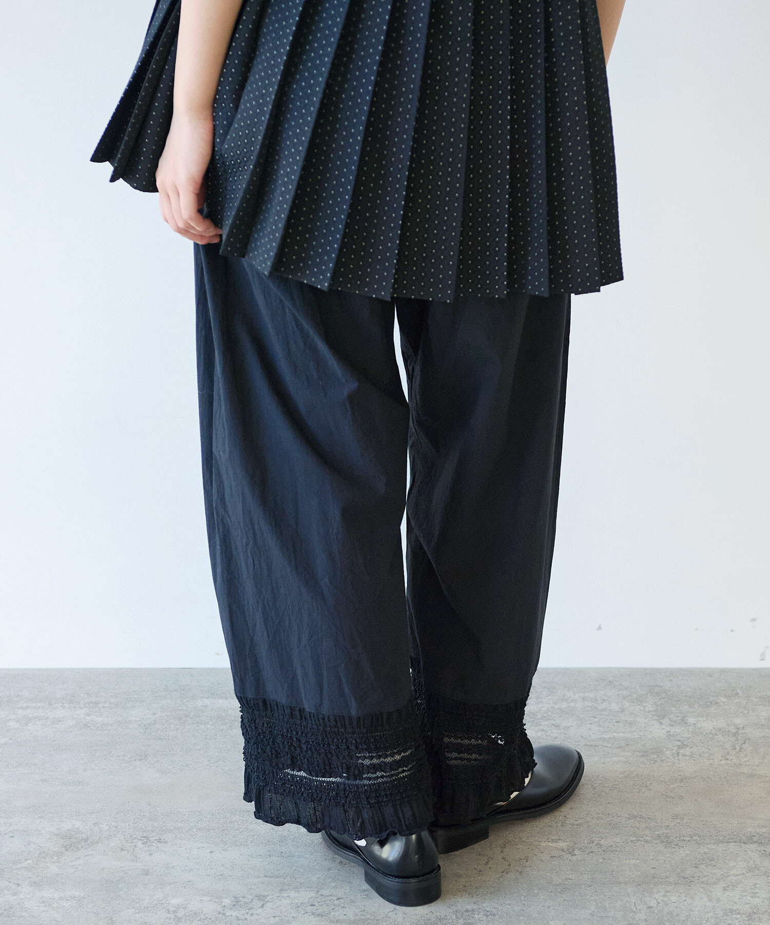 AMBIDEX Store 【予約販売】〇 tiered lace パンツ(F クロ