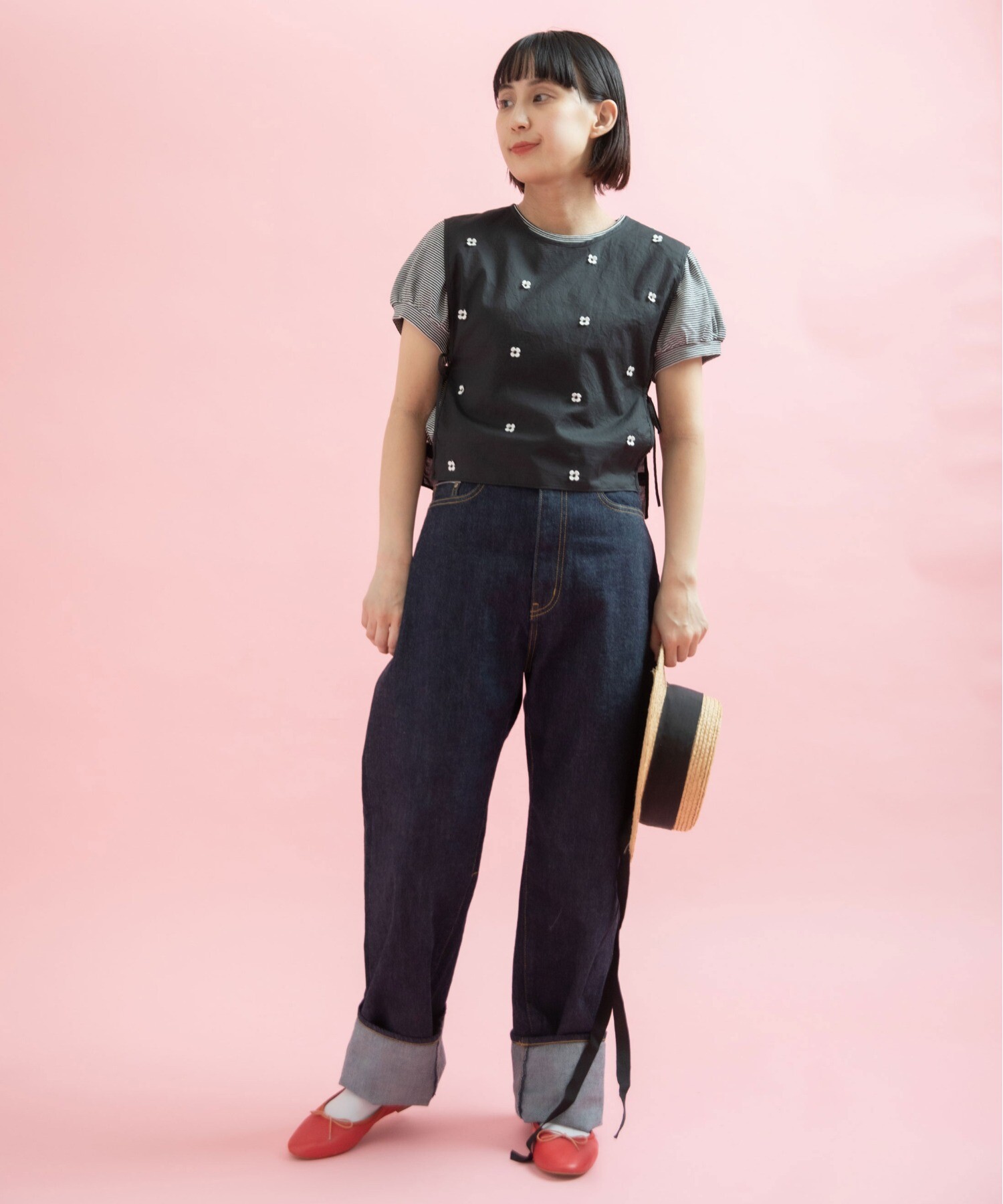 モデル:身長156cm