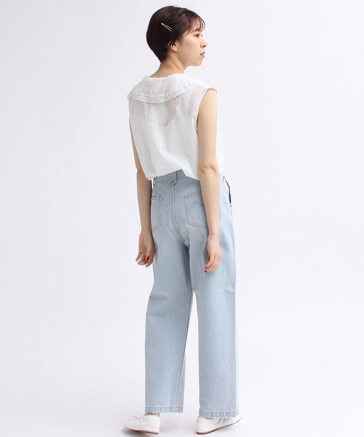 モデル 158cm size:S