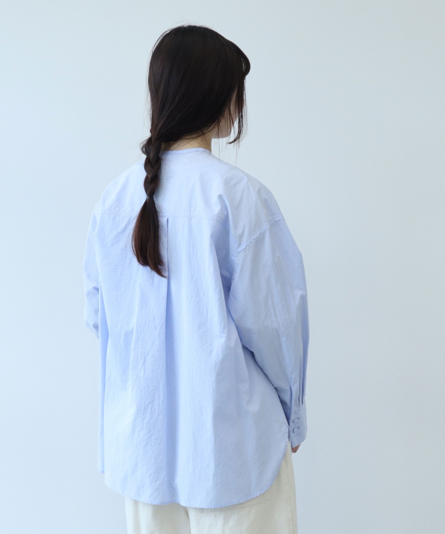 AMBIDEX Store ○120/2コットンブロード ピンタックシャツ(F シロ): yuni