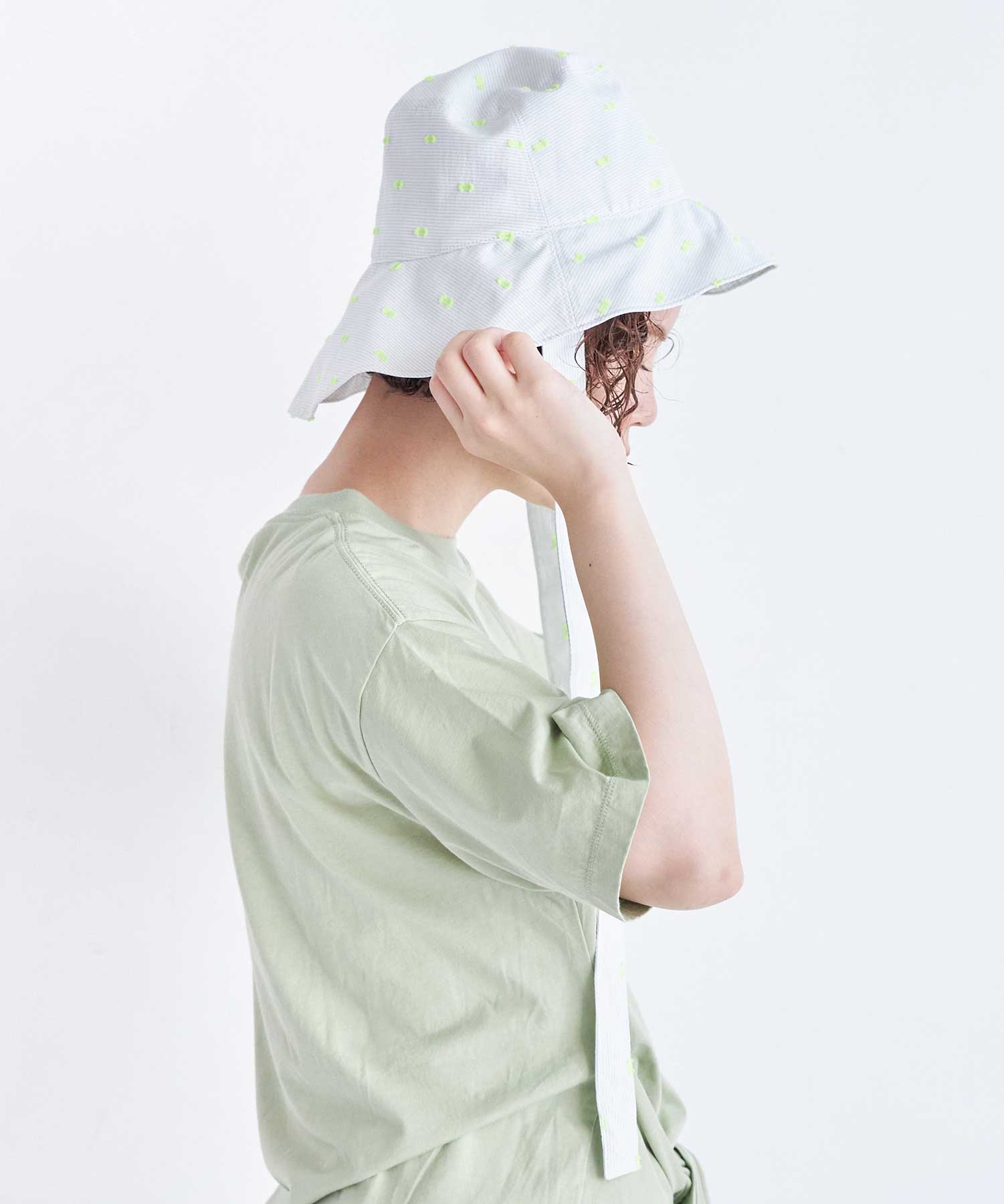 COTSWORLD製　/取り替えヘッド+ハット AMBIDEX Store ○CUT DOBBY ハット(F WHT×YEL): FLAT-cic-HATENA