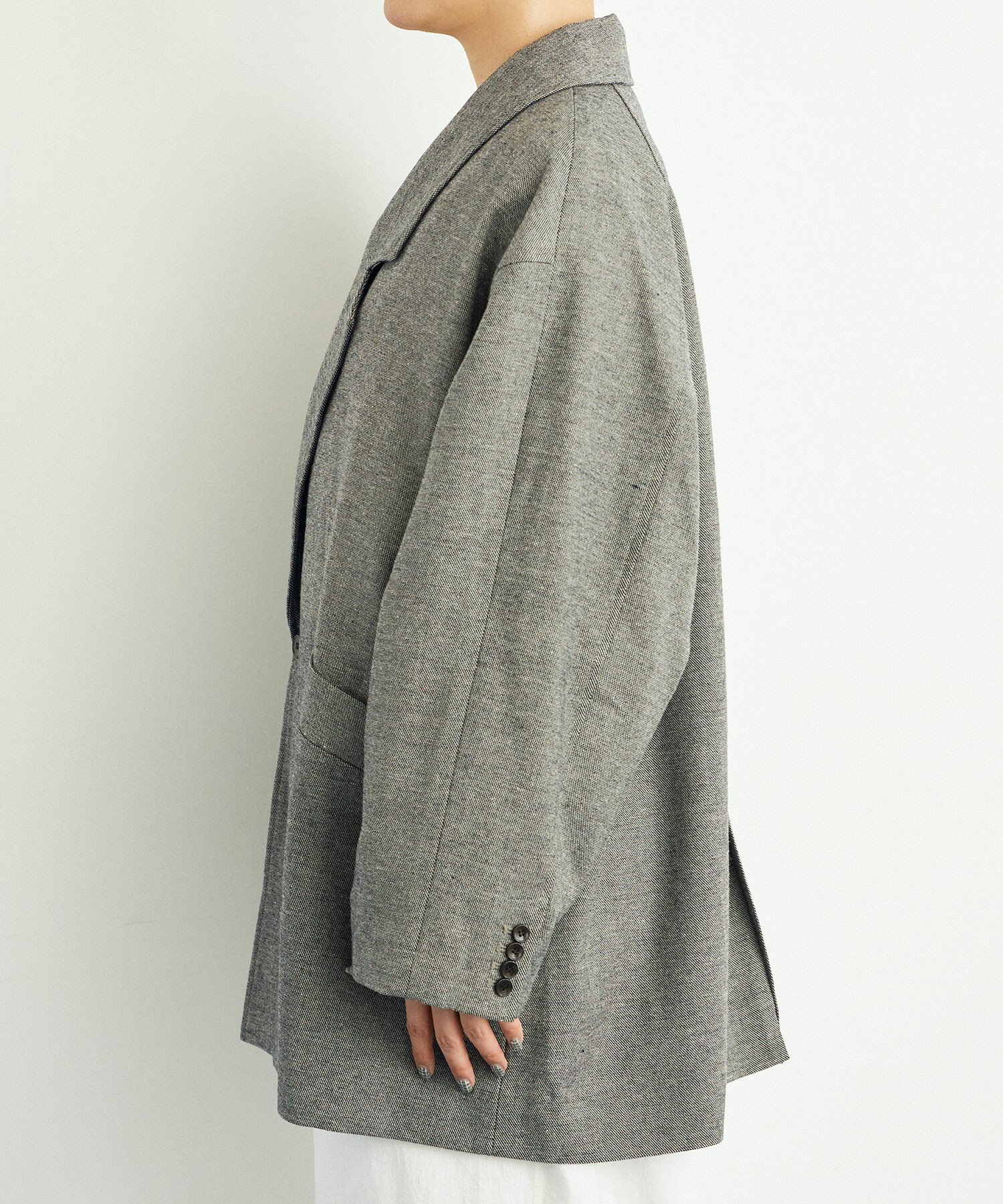 pepetiepie様 AMBIDEX Store 【予約販売】○POP TWEED PAPA W-ジャケット(F