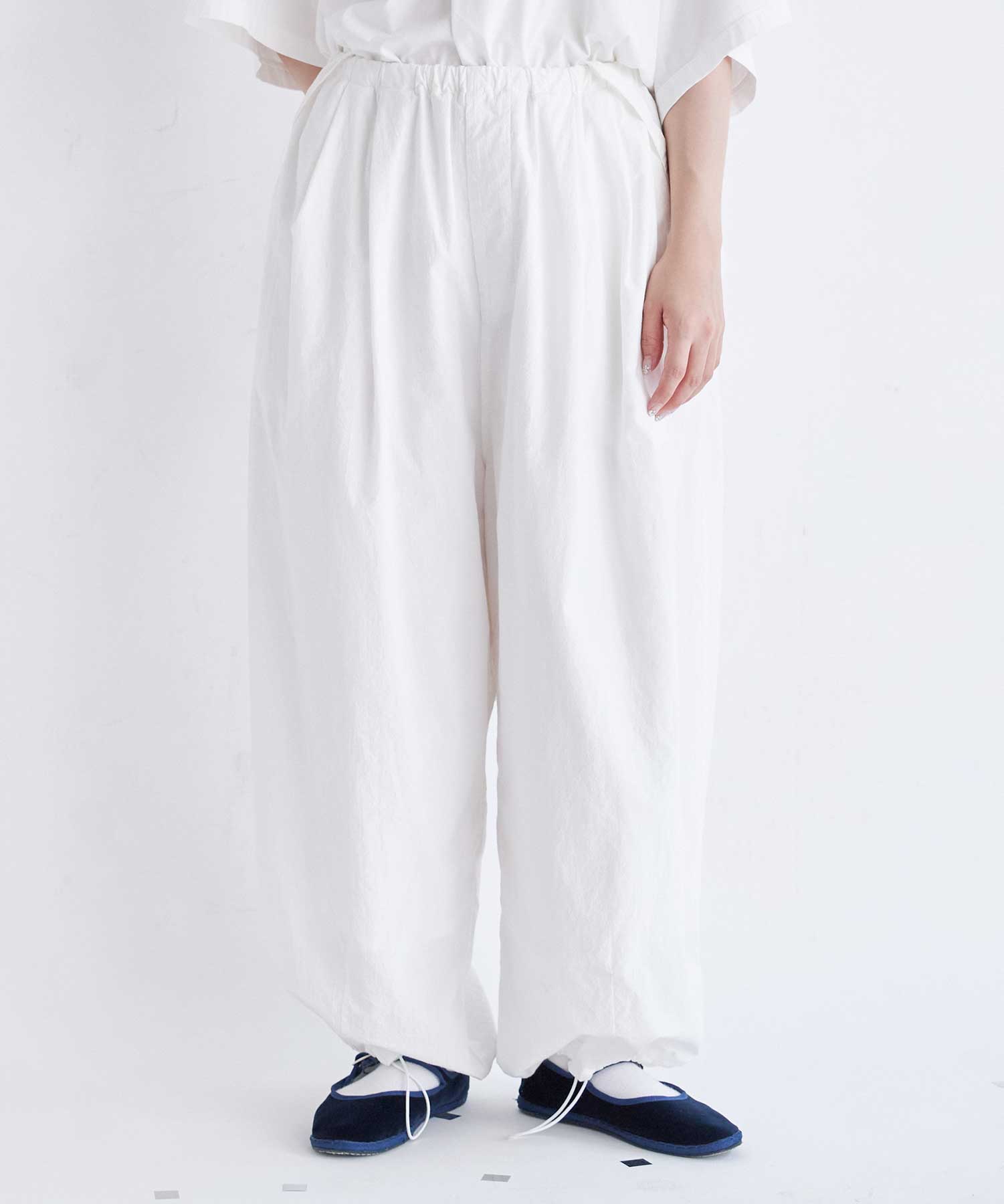 AMBIDEX Store ○ORGANIC LIP-STOP parachute パンツ(F BLACK