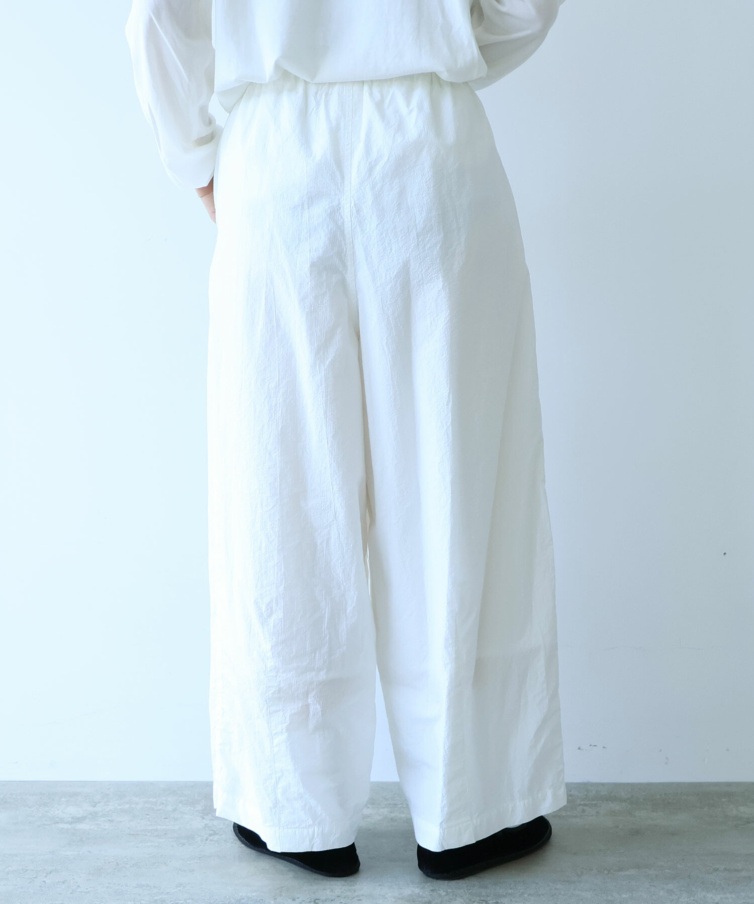 AMBIDEX Store ORGANIC LIP-STOP BONTAN パンツ(F BLACK): buoybuoy