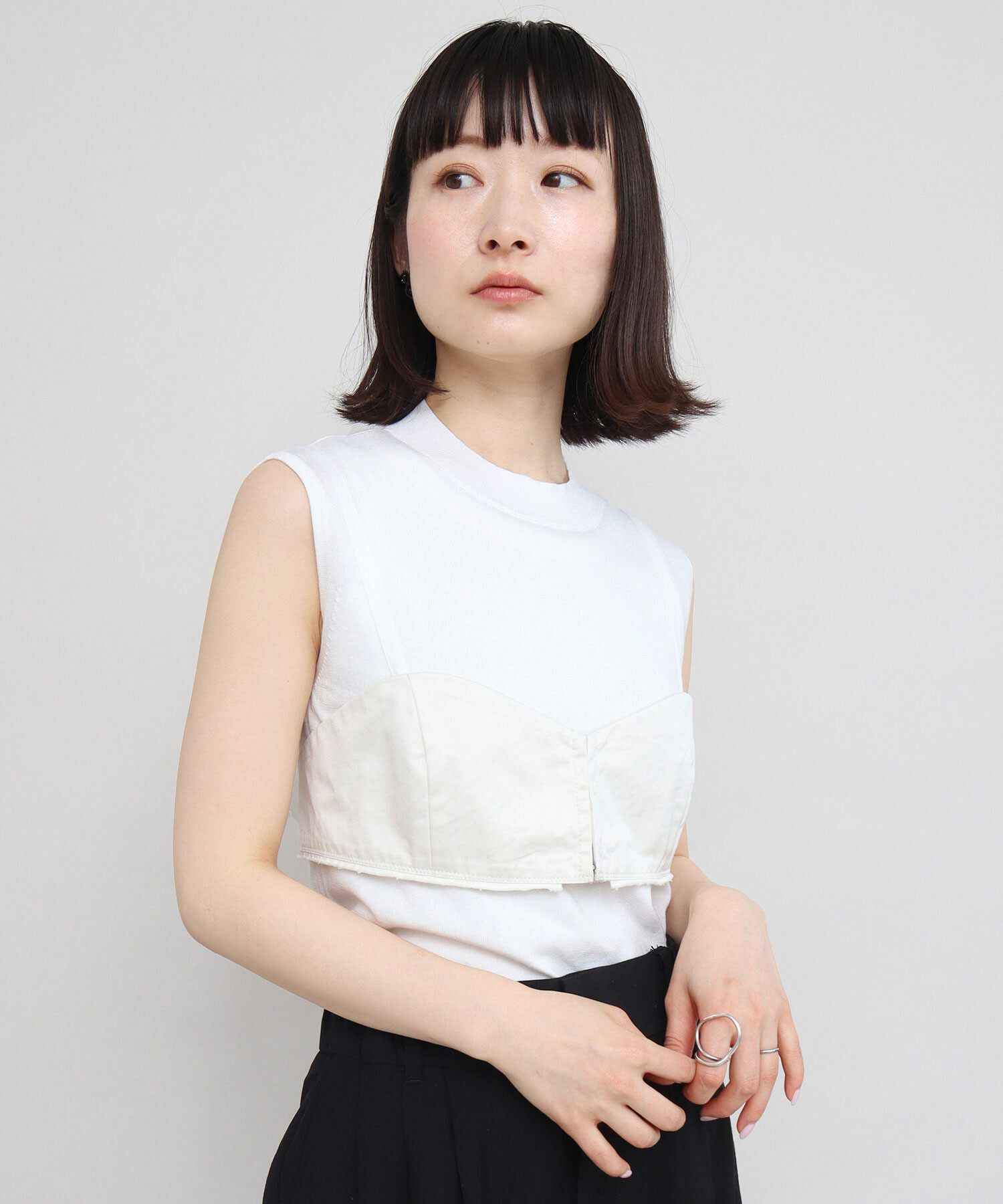 AMBIDEX Store 〇FINXギャバ ビスチェ(F クロ): iki