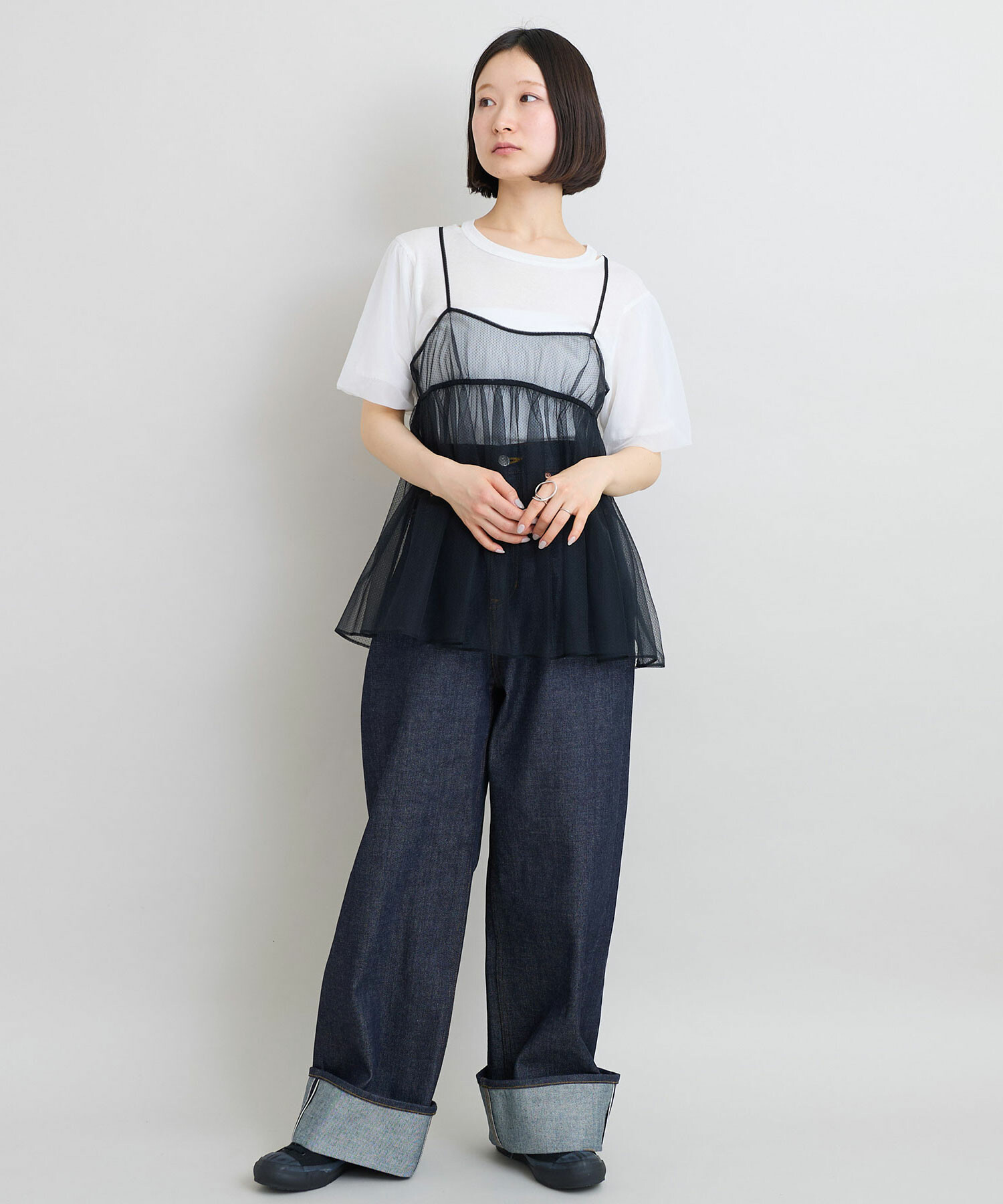 AMBIDEX Store 【予約販売】〇強撚フライス レイヤースリーブ