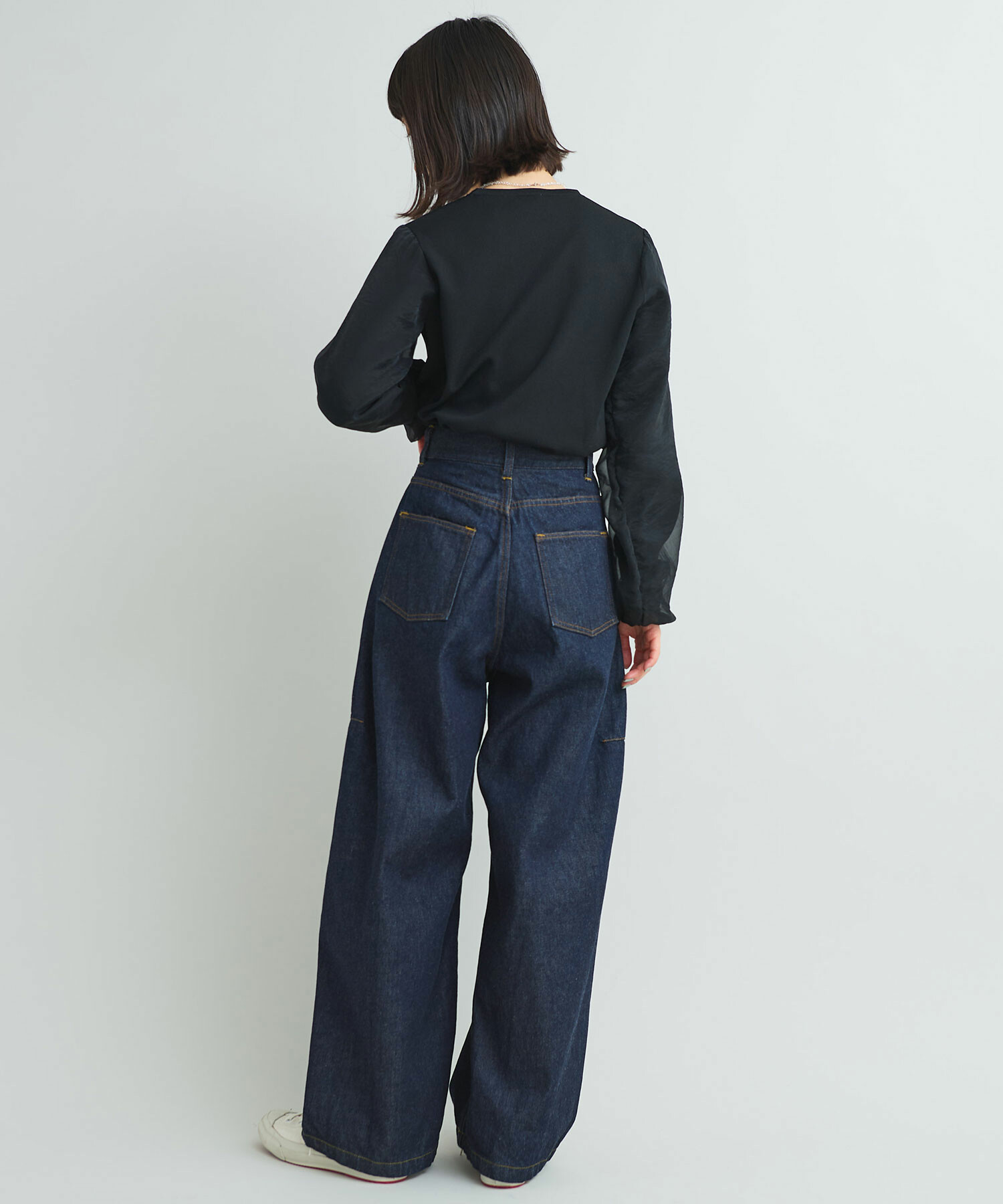 TOTEME クロップド ストレートパンツ サテントリム【関税なし】 楽天市場】Toteme トーテム ジーンズ TWISTED SEAM FL 231 240