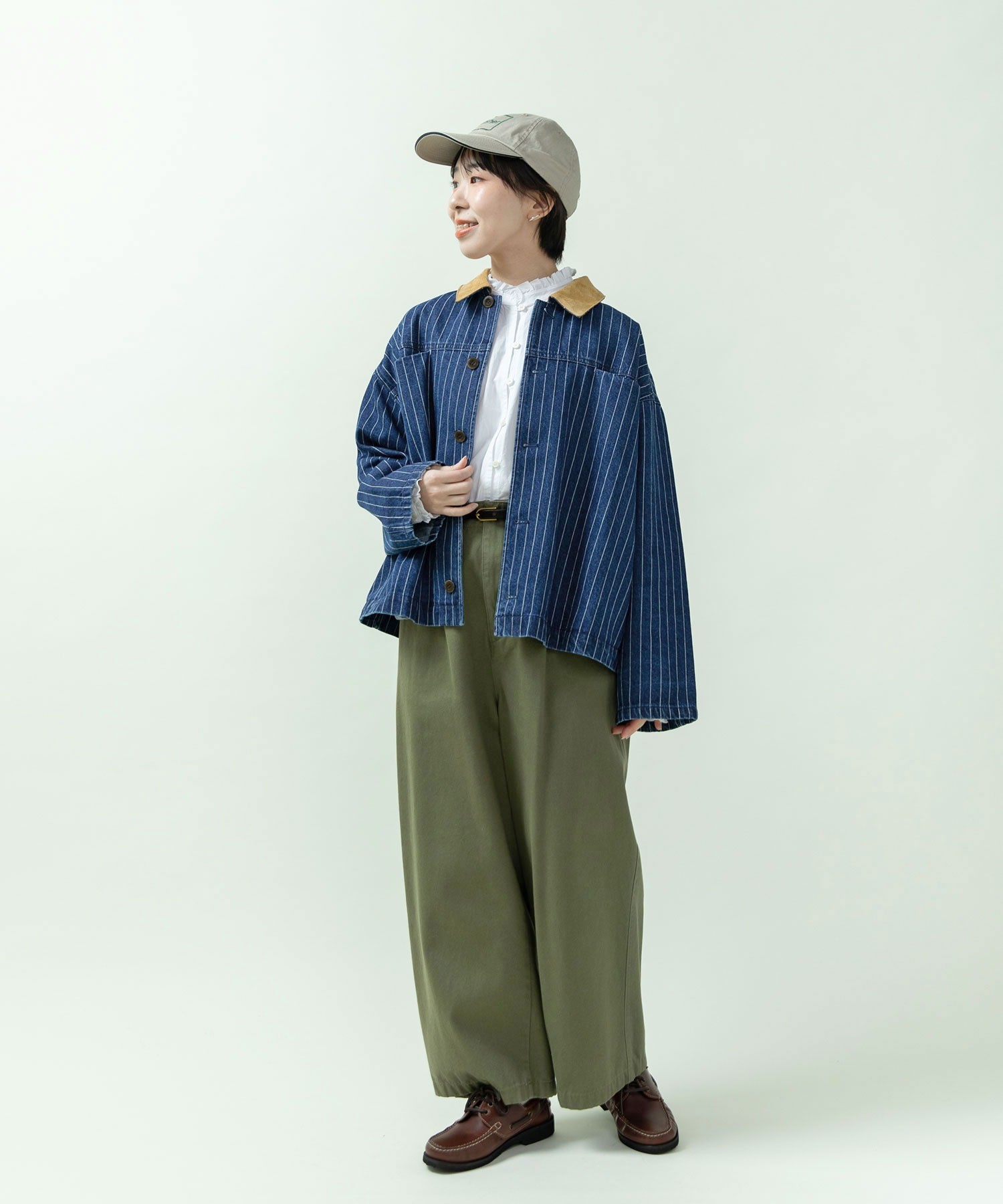 AMBIDEX Store ○13ozデニム/ヒッコリー カバーオール(F コン): PAR ICI