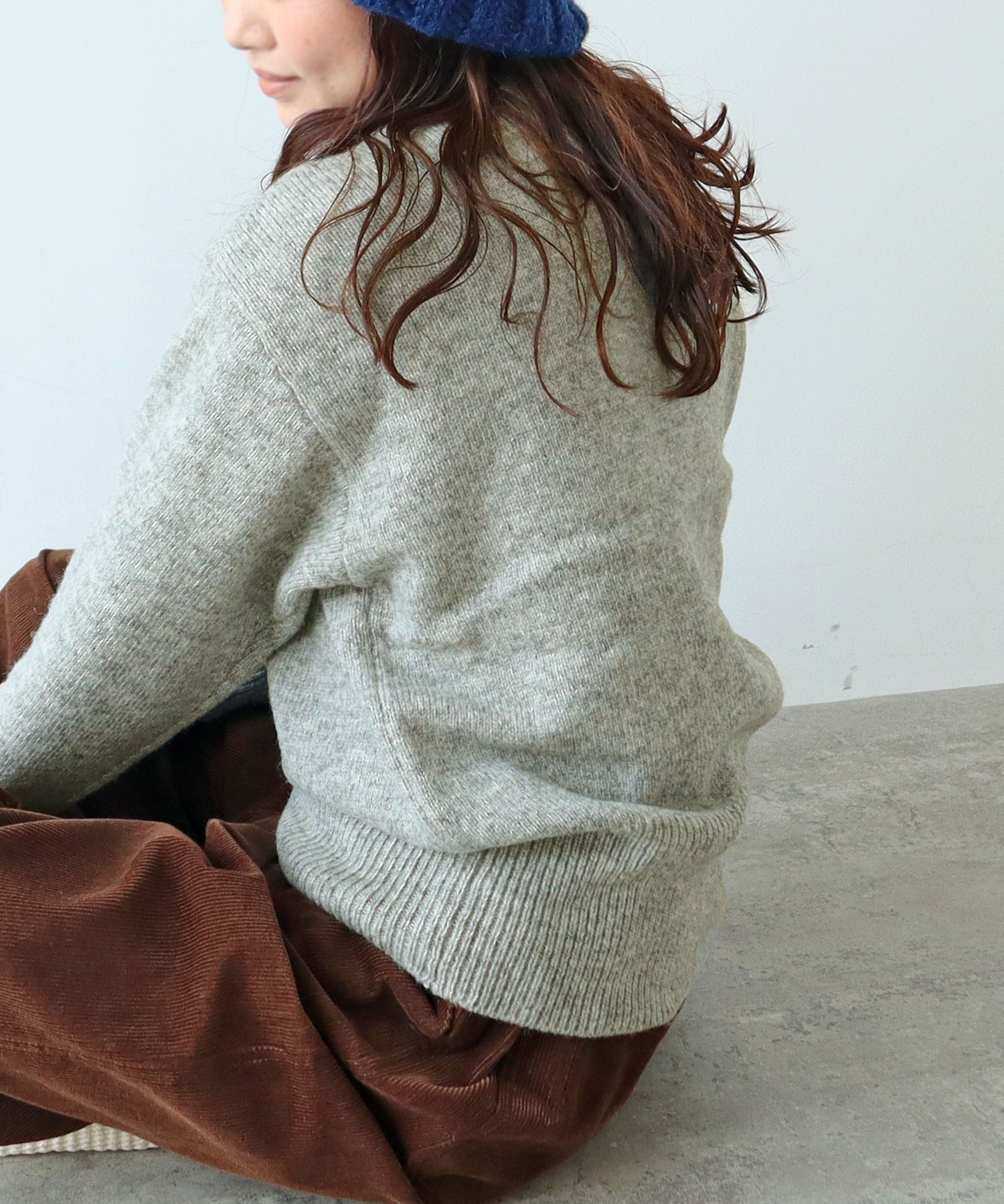 15Chloe3ページ AMBIDEX Store ○3インターシャ カレッジニットプルオーバー(F