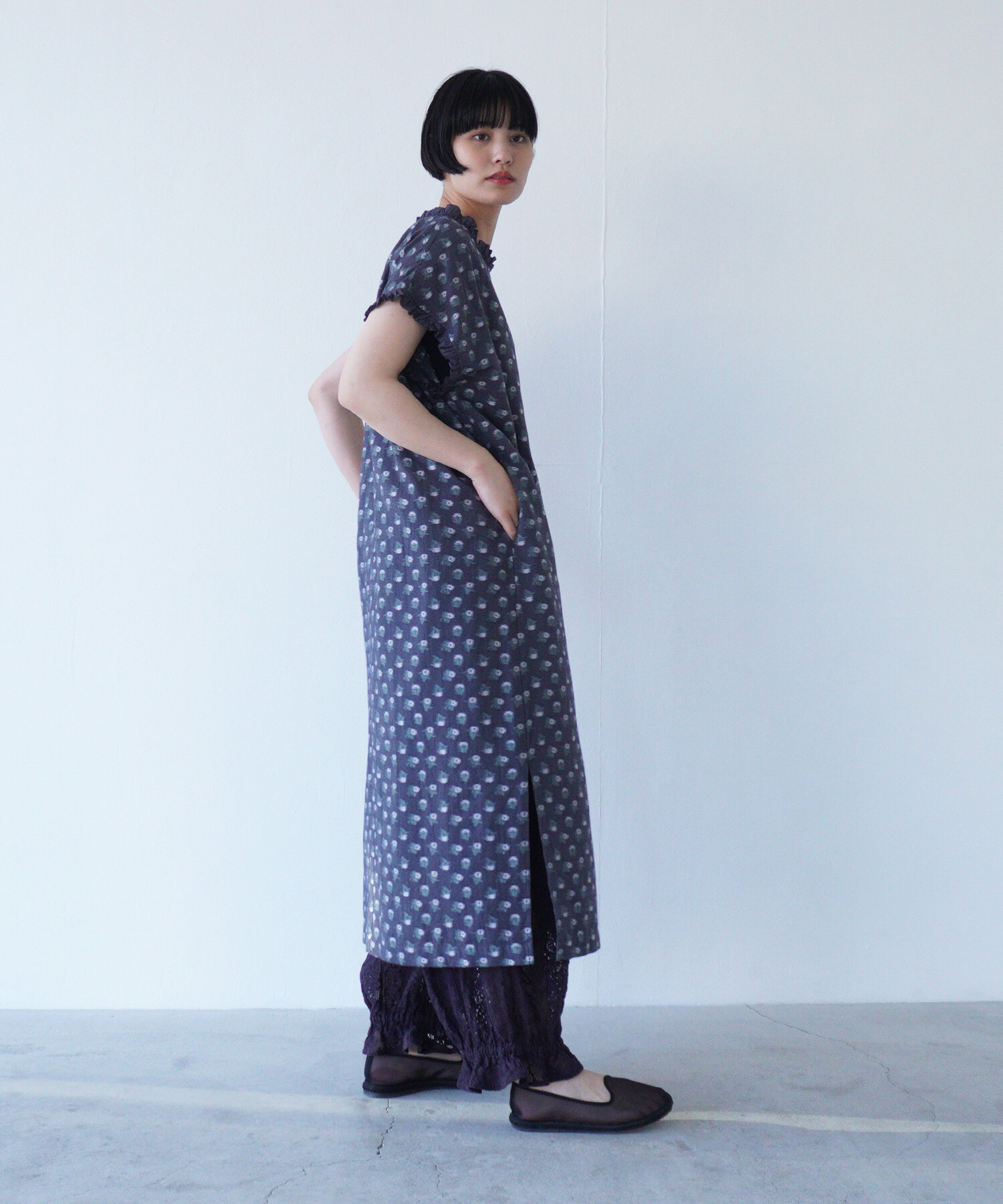AMBIDEX Store △〇追憶の花 jacquard ワンピース(F