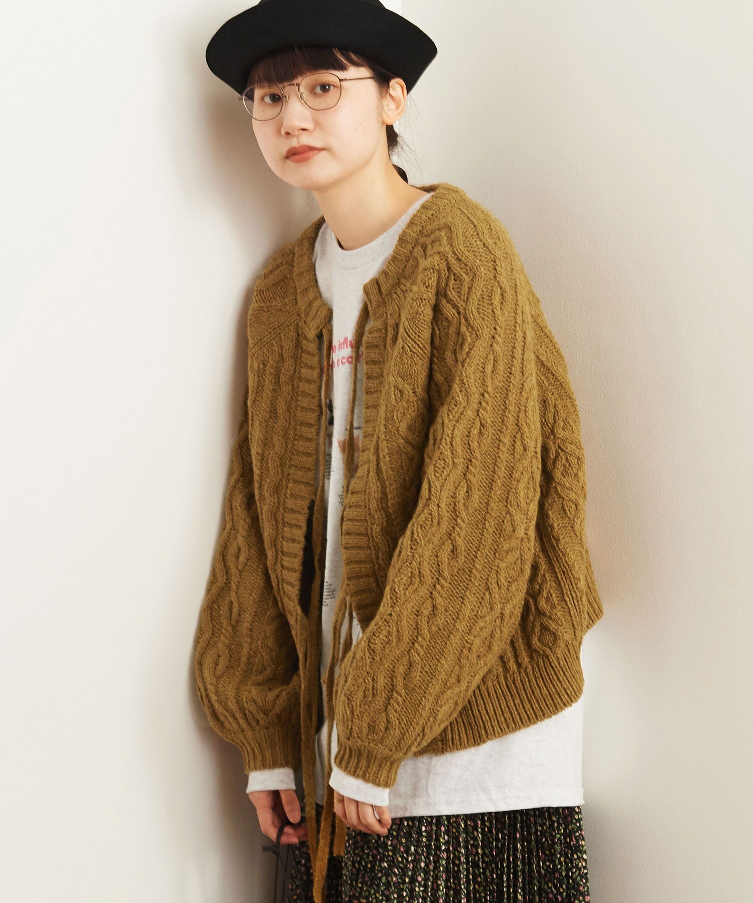 AMBIDEX Store 〇SHETLAND 2way カーディガン(F pink): l'atelier du savon