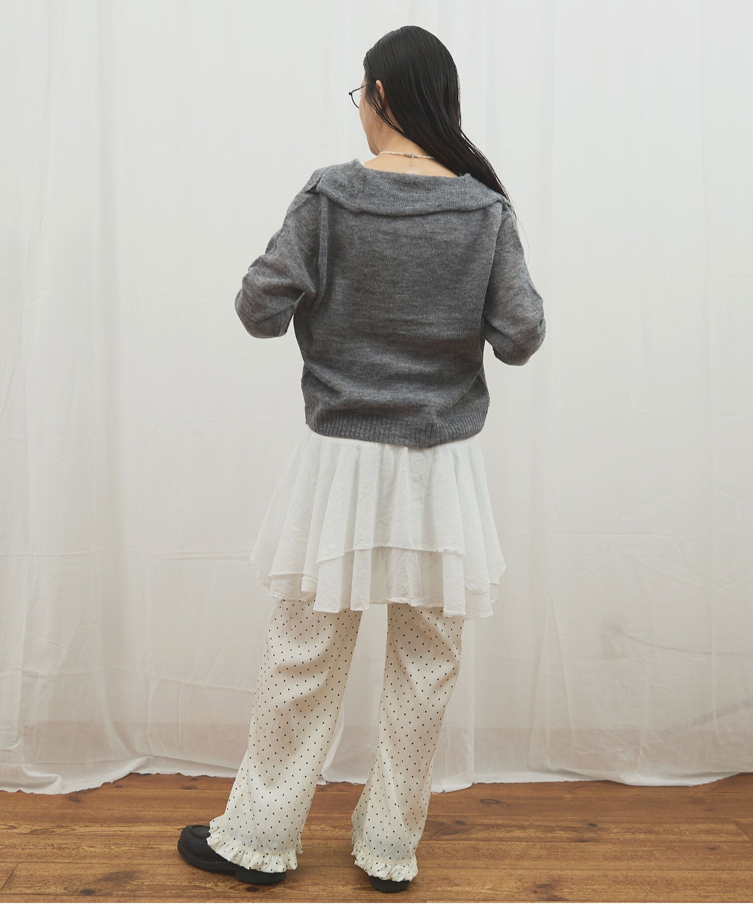 AMBIDEX Store 〇CottonCupra twill pants(F ドット): l'atelier du savon
